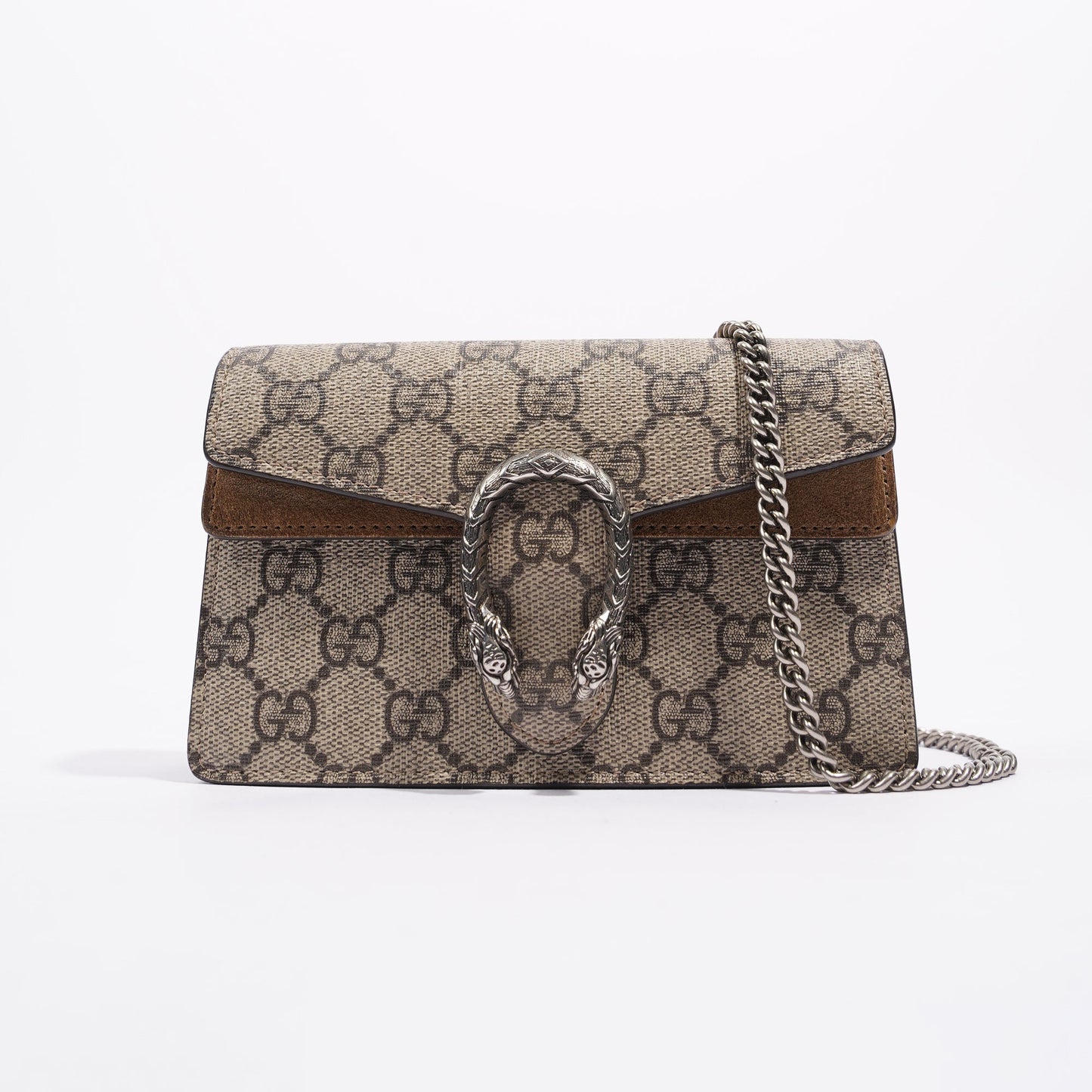 Gucci Womens Dionysus Supreme / Beige Super Mini