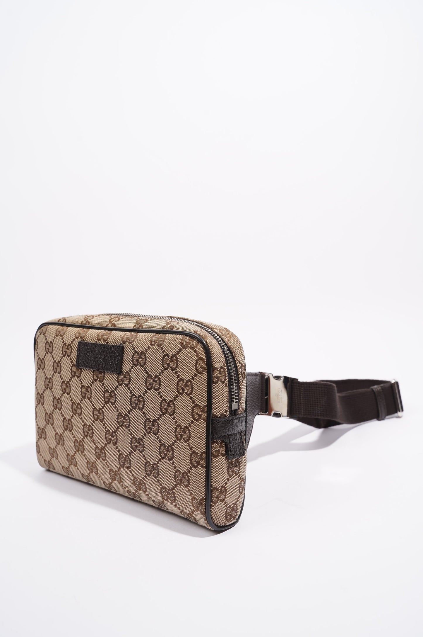 Gucci Womens GG Waist Belt Bag Brown