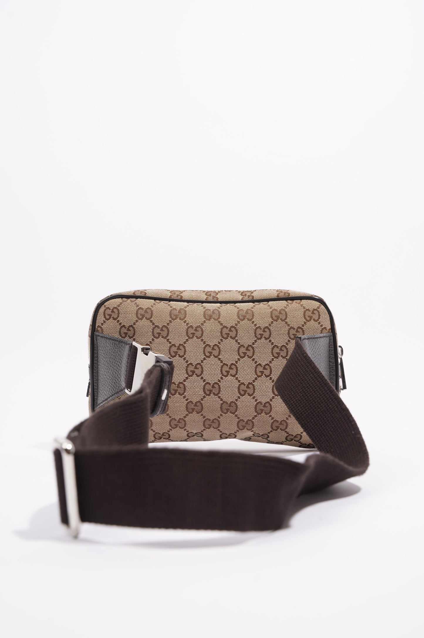 Gucci Womens GG Waist Belt Bag Brown