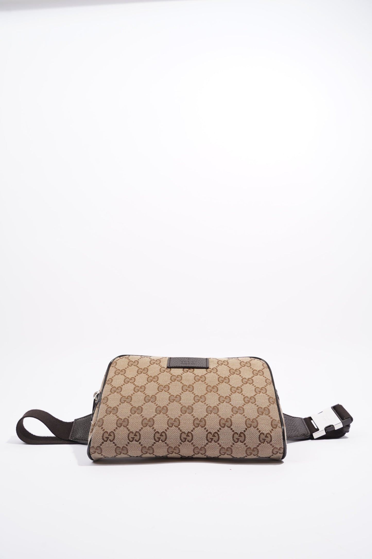 Gucci Womens GG Waist Belt Bag Brown