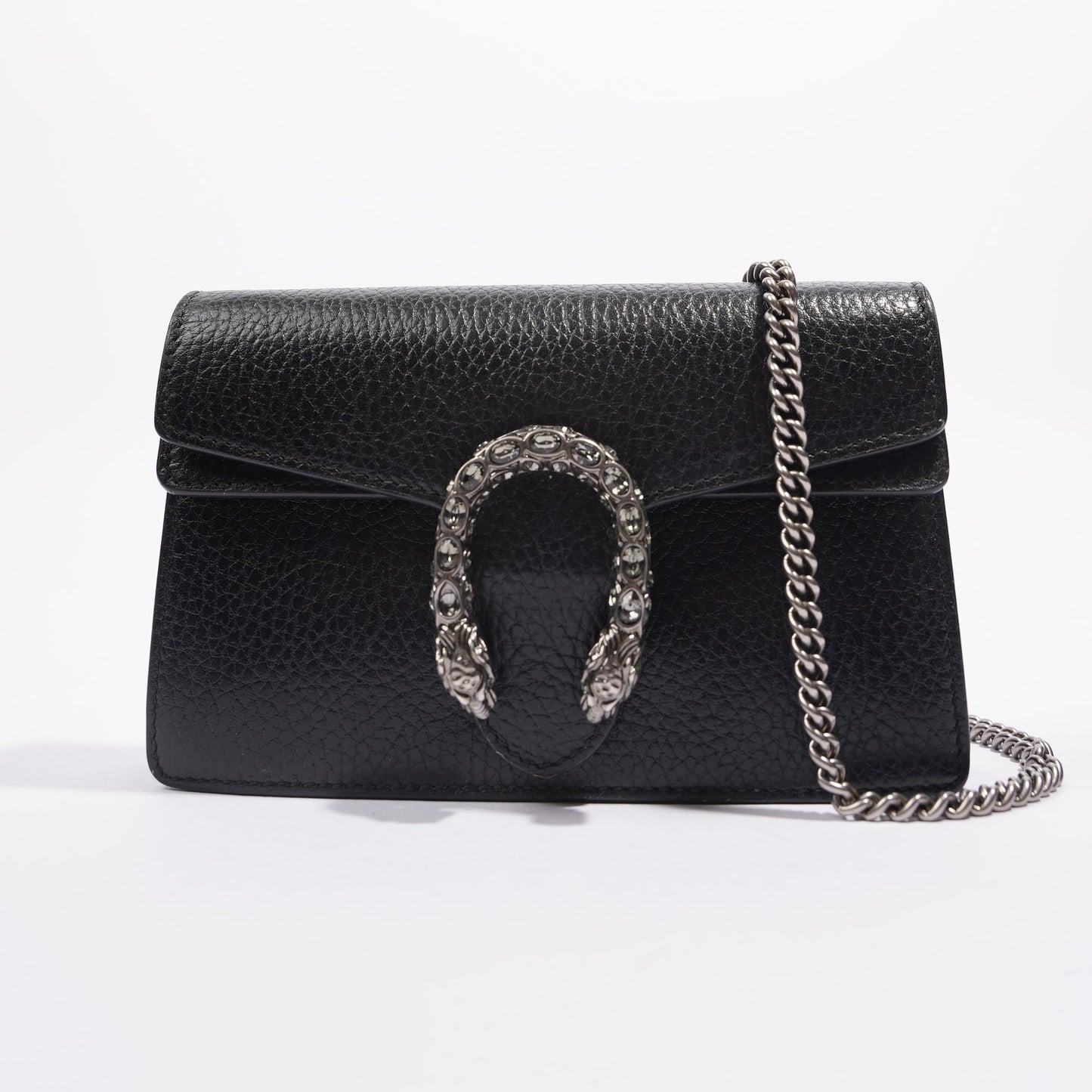 Gucci Womens Dionysus Bag Black Super Mini