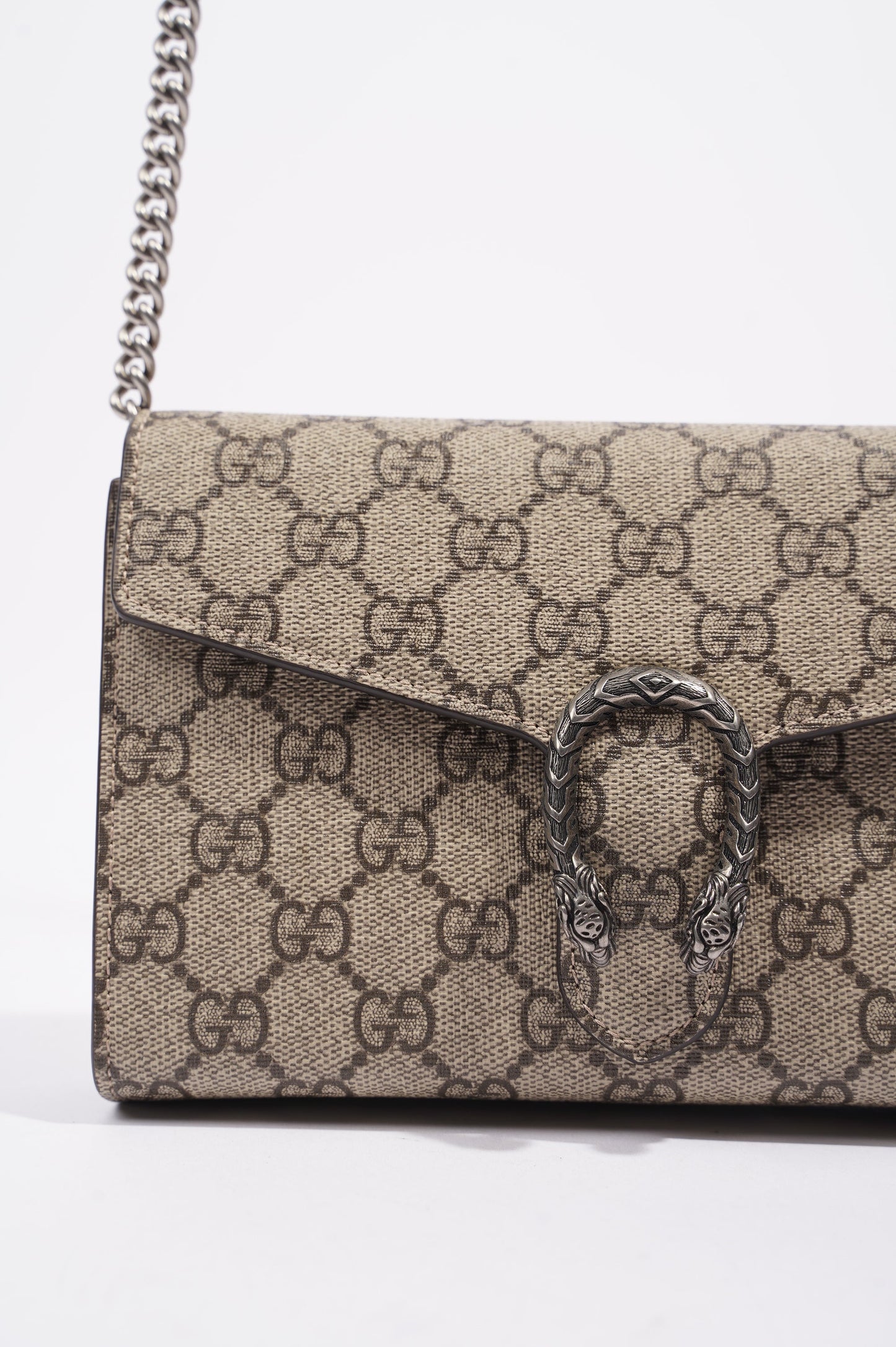 Gucci Womens Dionysus Chain Wallet Supreme