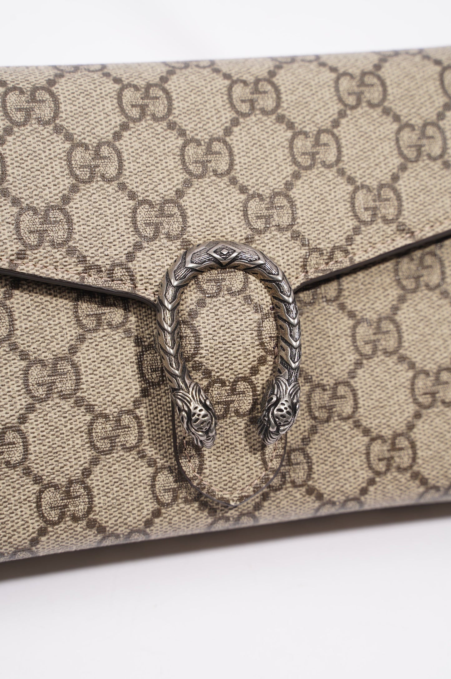 Gucci Womens Dionysus Chain Wallet Supreme