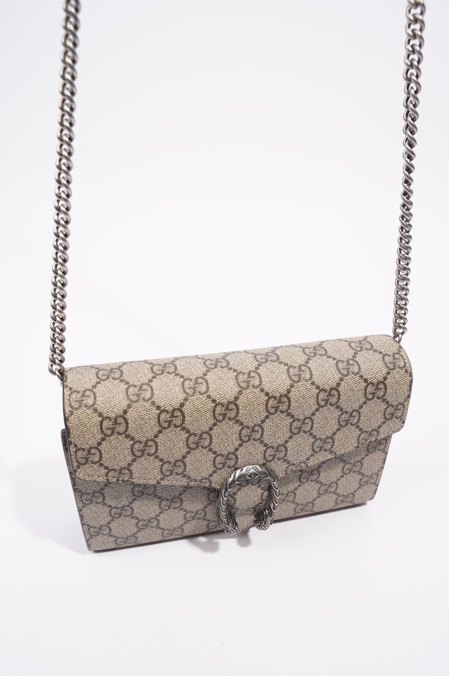 Gucci Womens Dionysus Chain Wallet Supreme