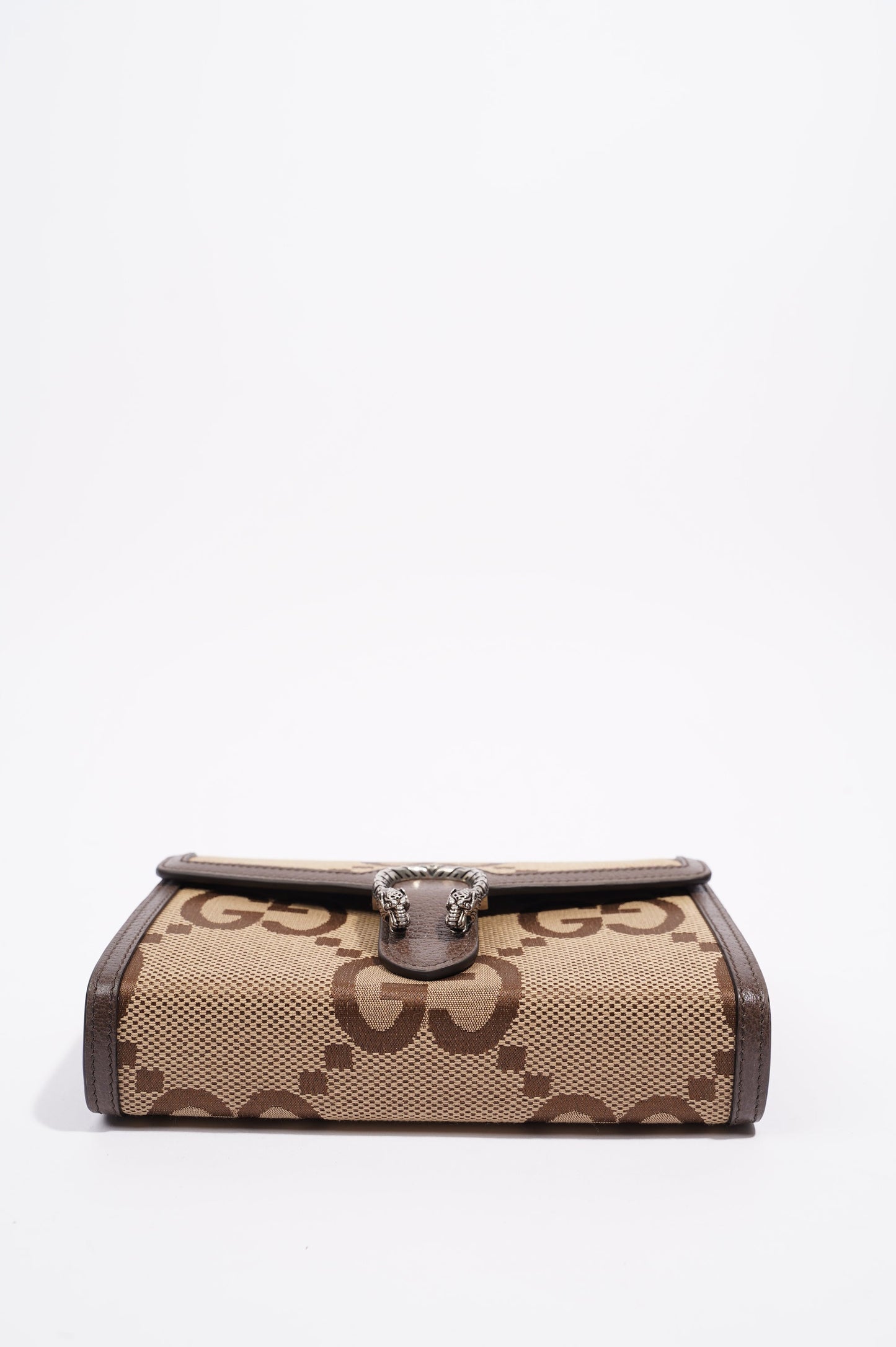 Gucci Womens Dionysus Chain Wallet Beige / Brown