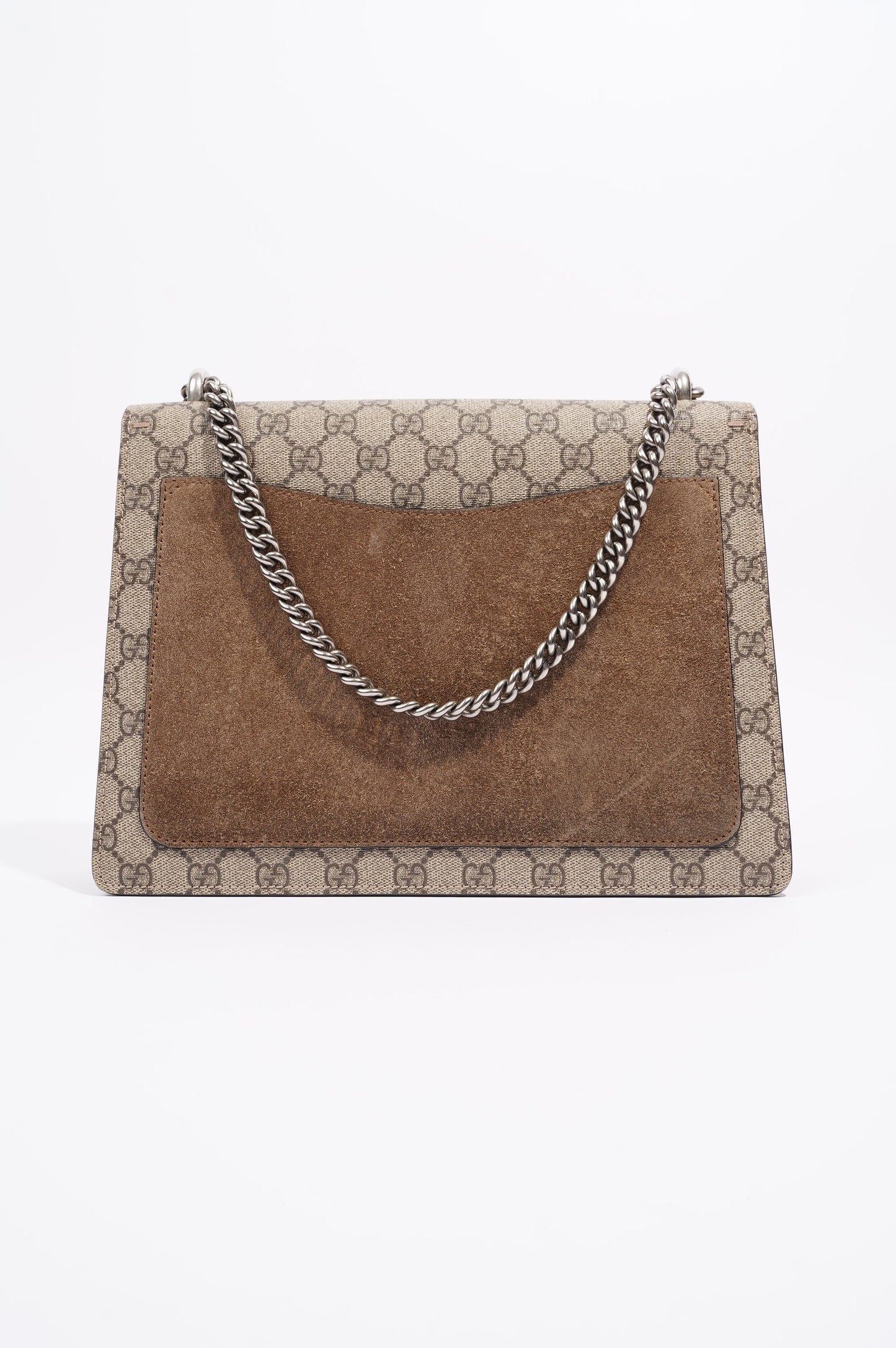 Gucci Womens Dionysus GG Bag Brown Canvas Medium