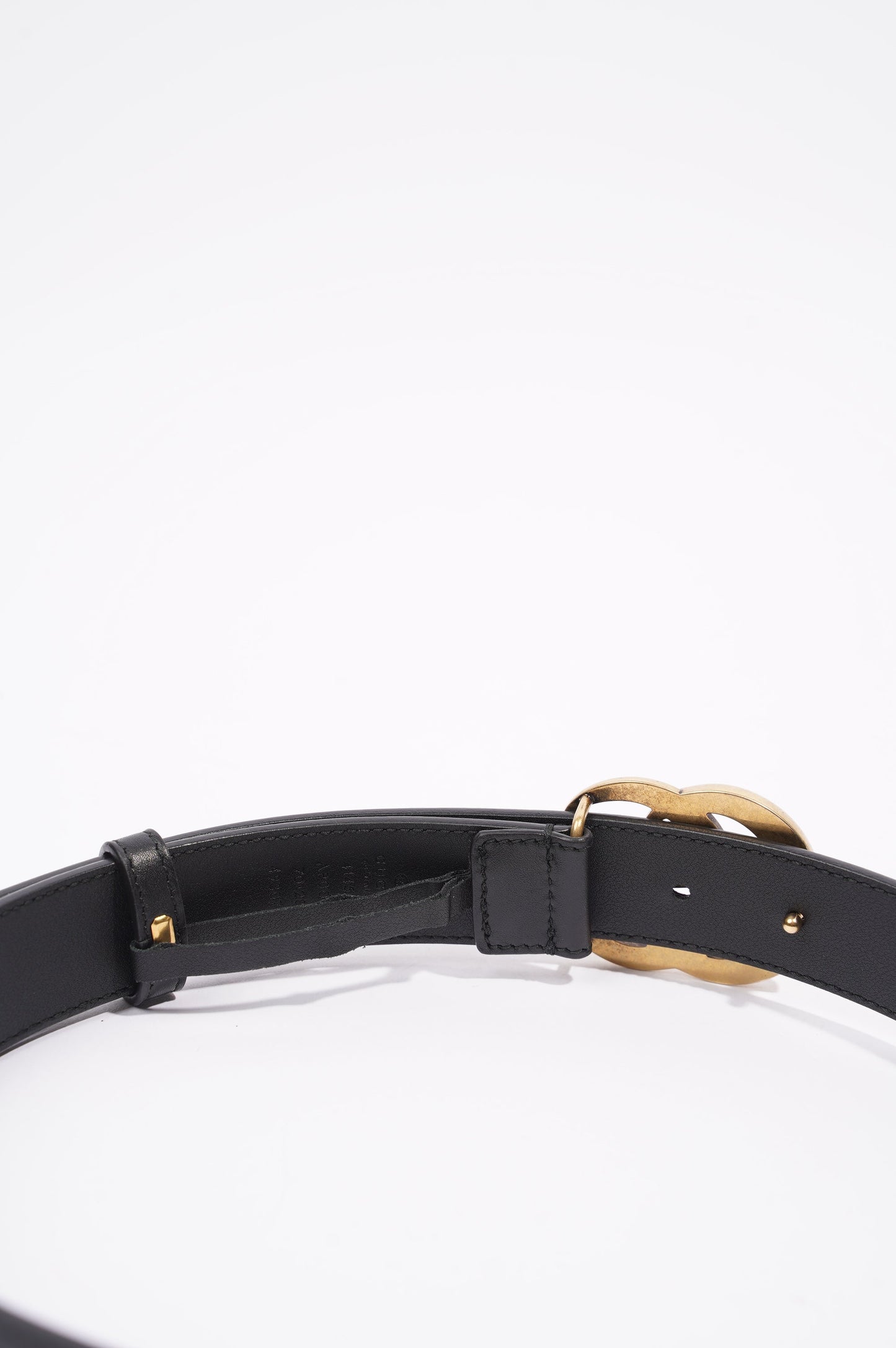 Gucci Womens Marmont Belt Black /  Gold 70 / 28