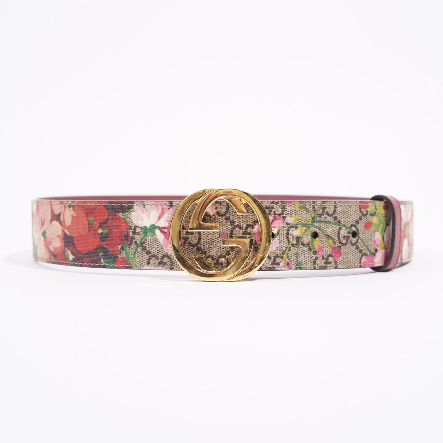 Gucci Womens Interlocking Belt Bloom 75cm / 30"