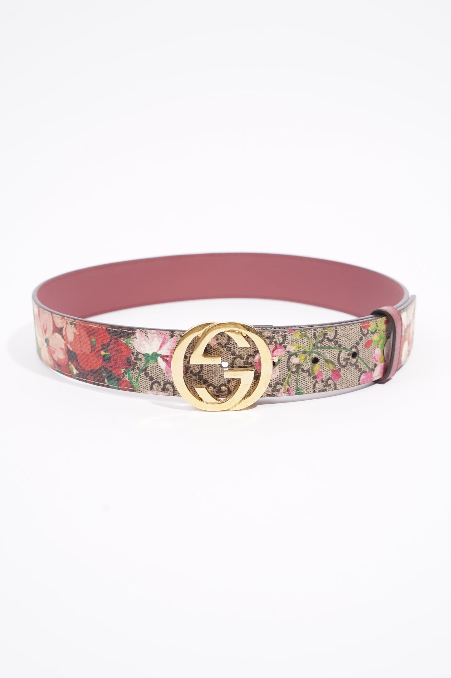 Gucci Womens Interlocking Belt Bloom 75cm / 30"