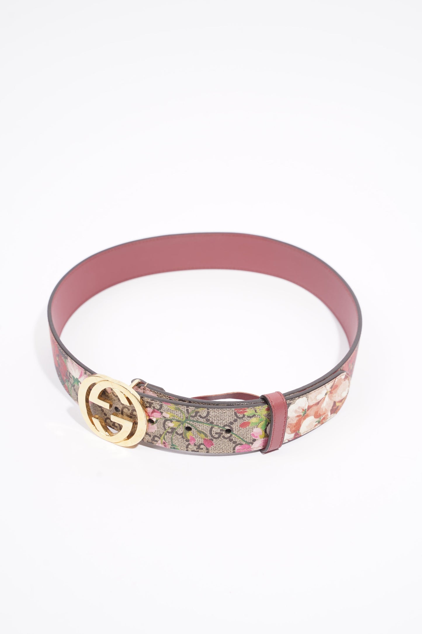 Gucci Womens Interlocking Belt Bloom 75cm / 30"