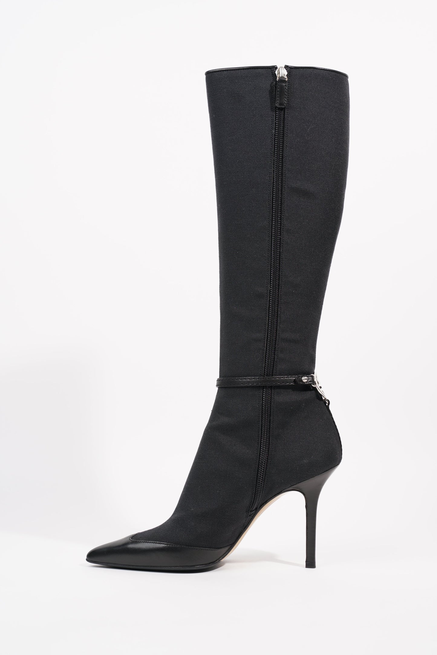 Gucci Womens Knee High Boots Black EU 36.5 / UK 3.5