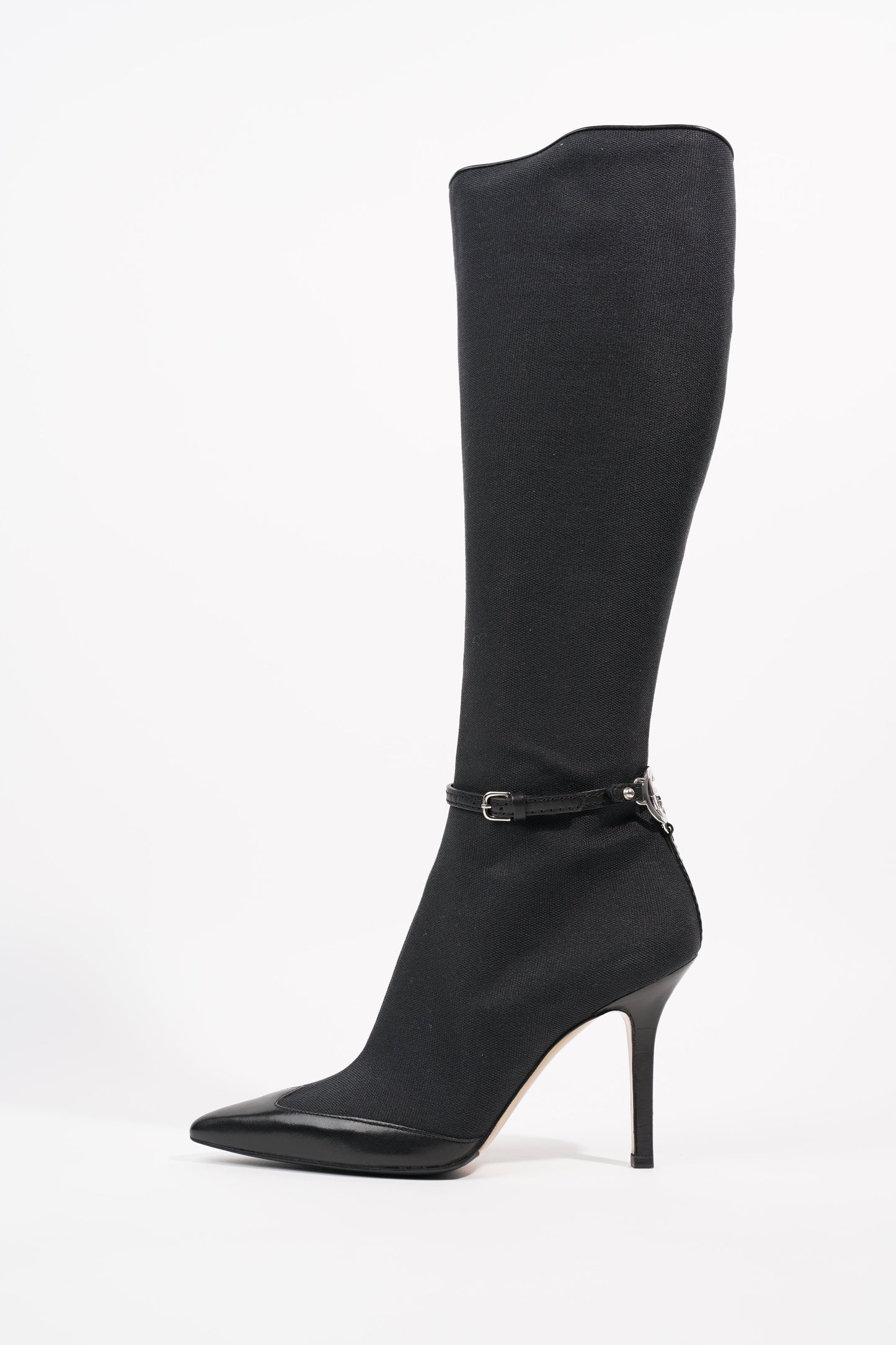 Gucci Womens Knee High Boots Black EU 36.5 / UK 3.5