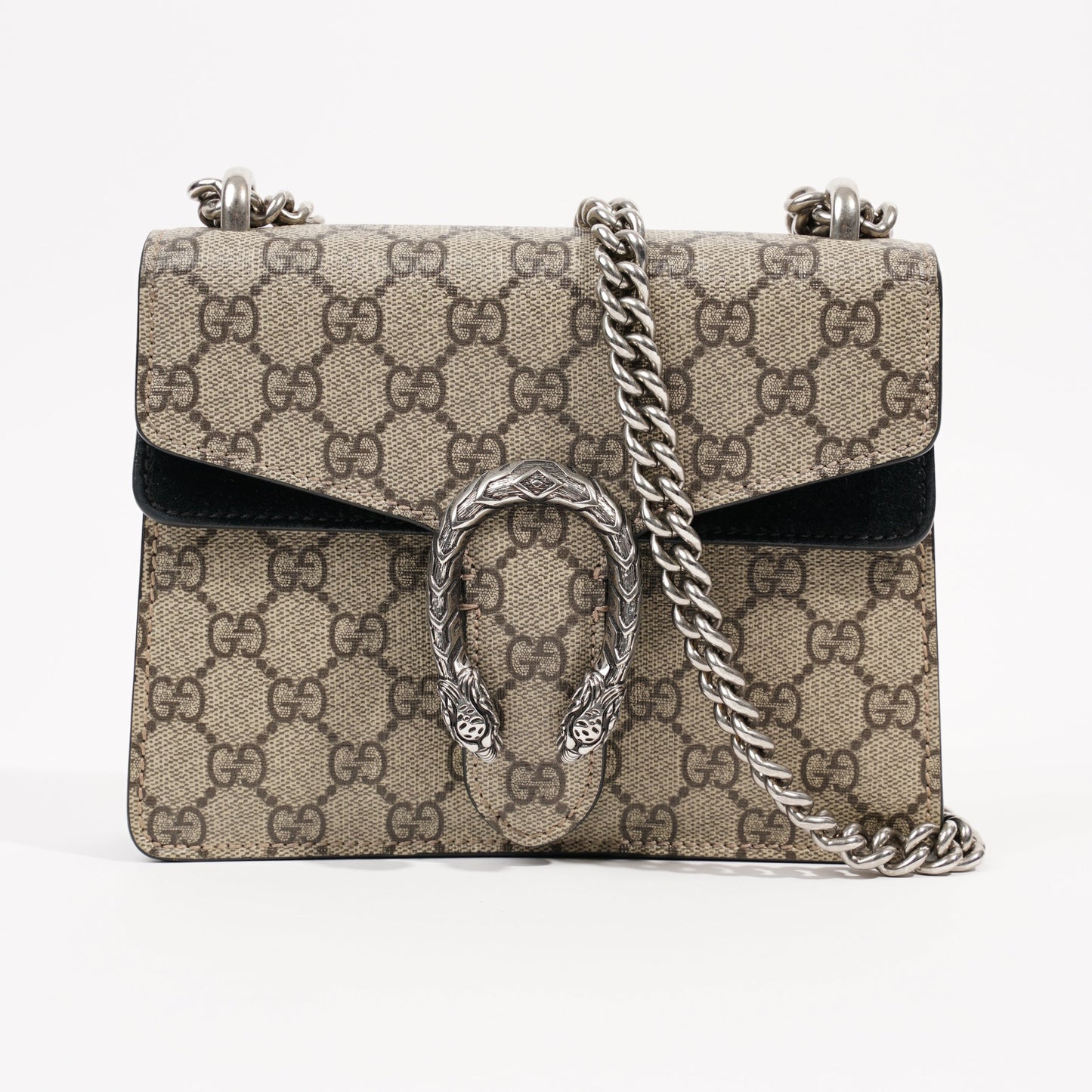 Gucci Womens Dionysus Supreme Mini Black