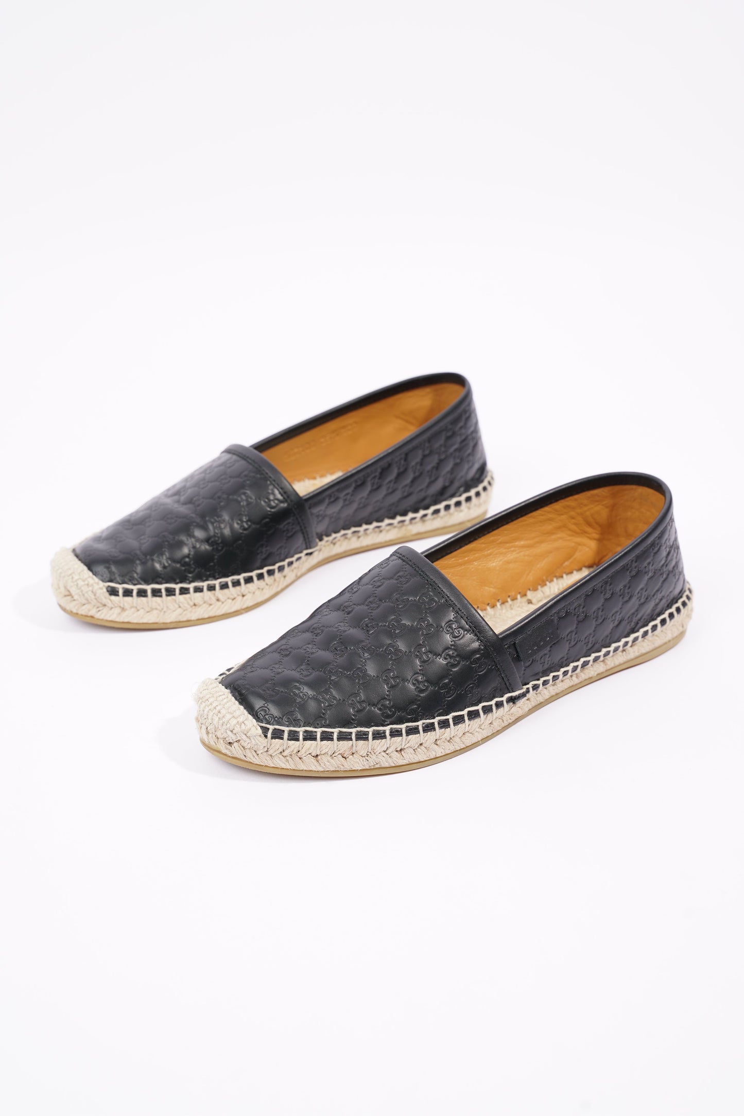 Gucci Womens Espadrilles Black EU 35.5 / UK 2.5