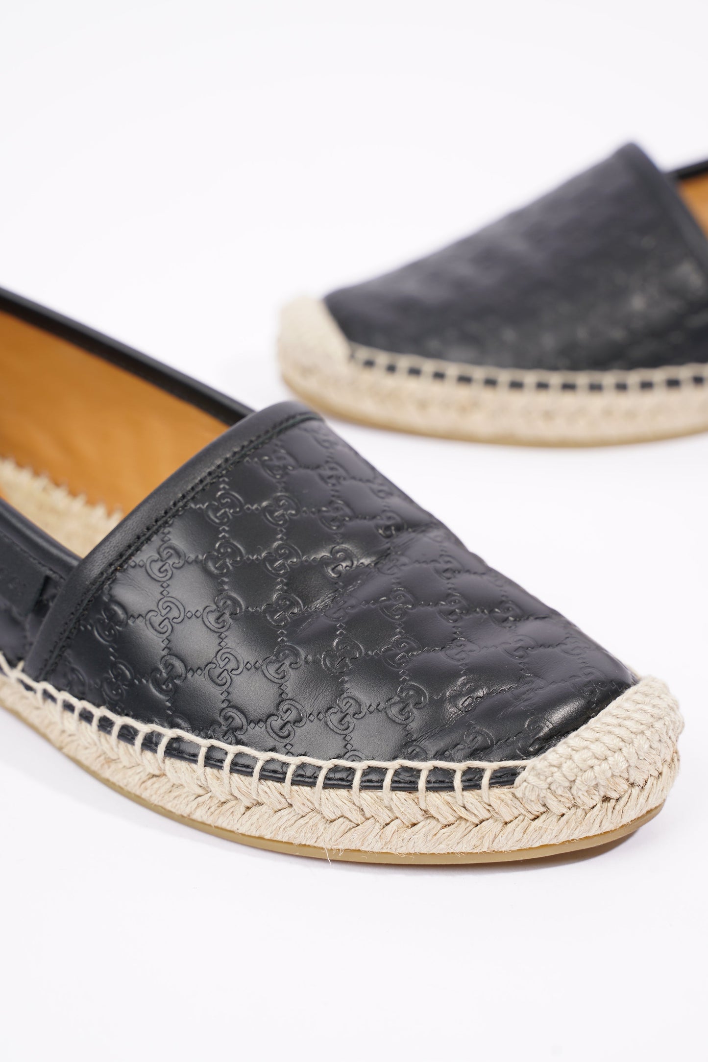 Gucci Womens Espadrilles Black EU 35.5 / UK 2.5