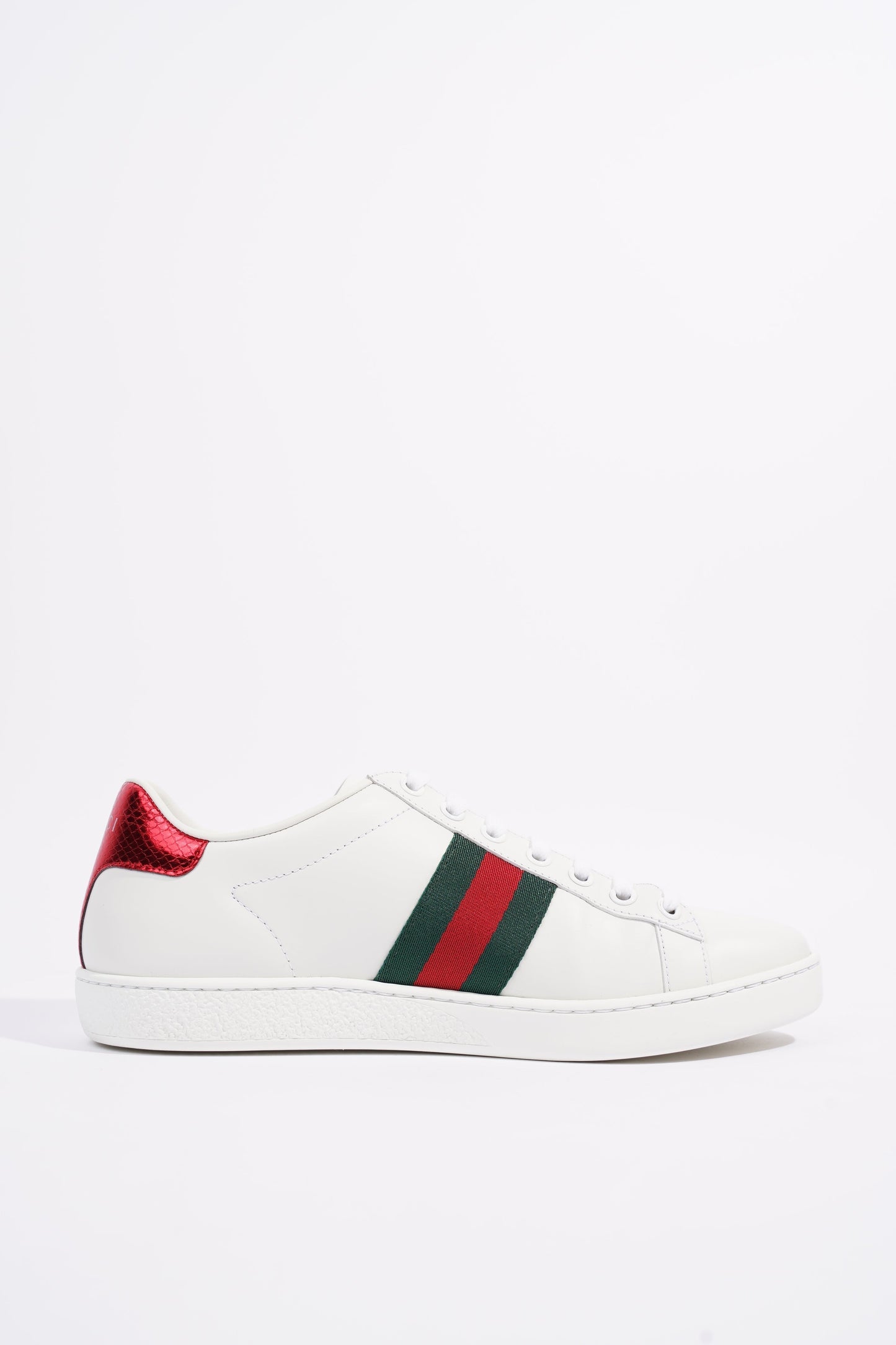 Gucci Womens Ace Bee White / Green / Red EU 38 / UK 5