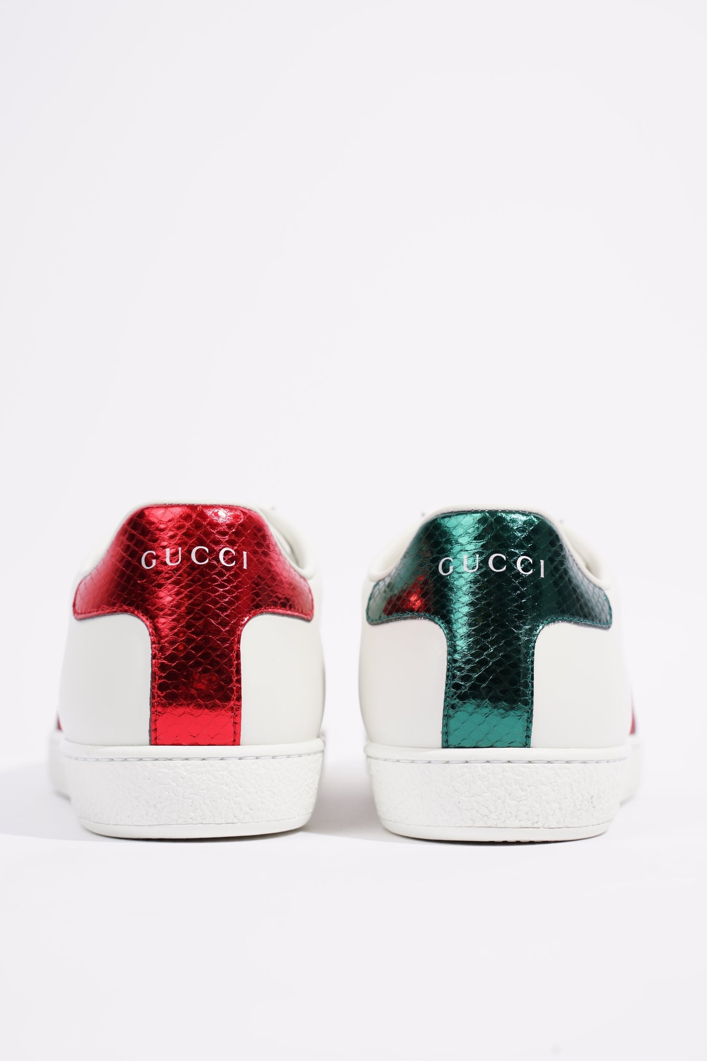 Gucci Womens Ace Bee White / Green / Red EU 38 / UK 5