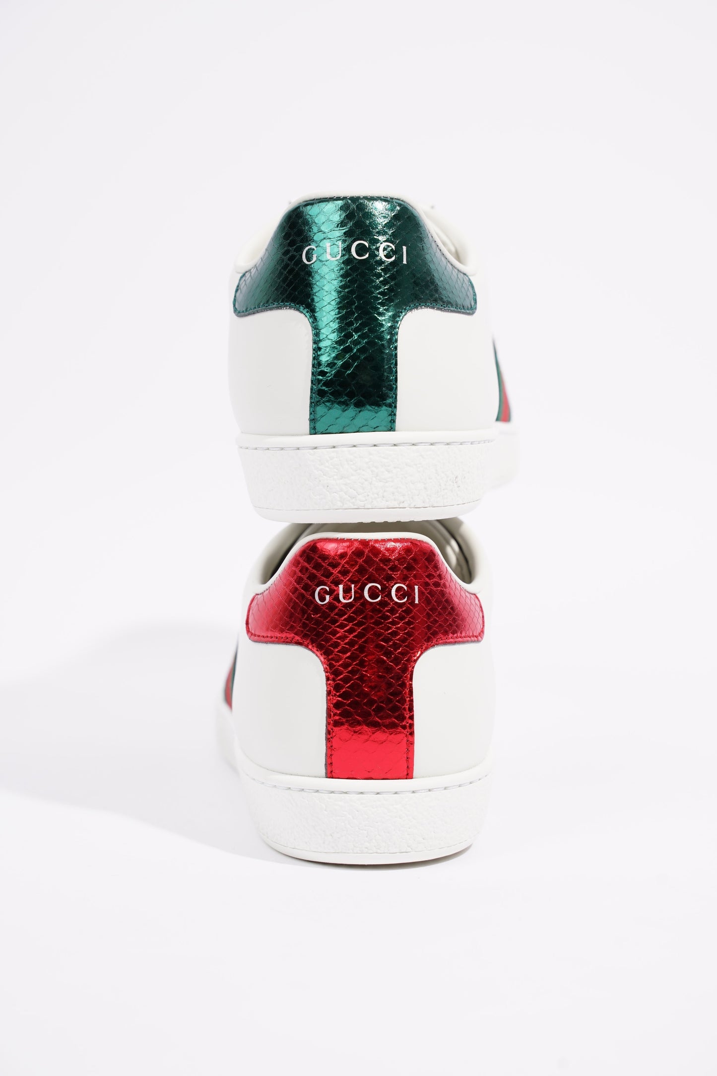 Gucci Womens Ace Bee White / Green / Red EU 38 / UK 5