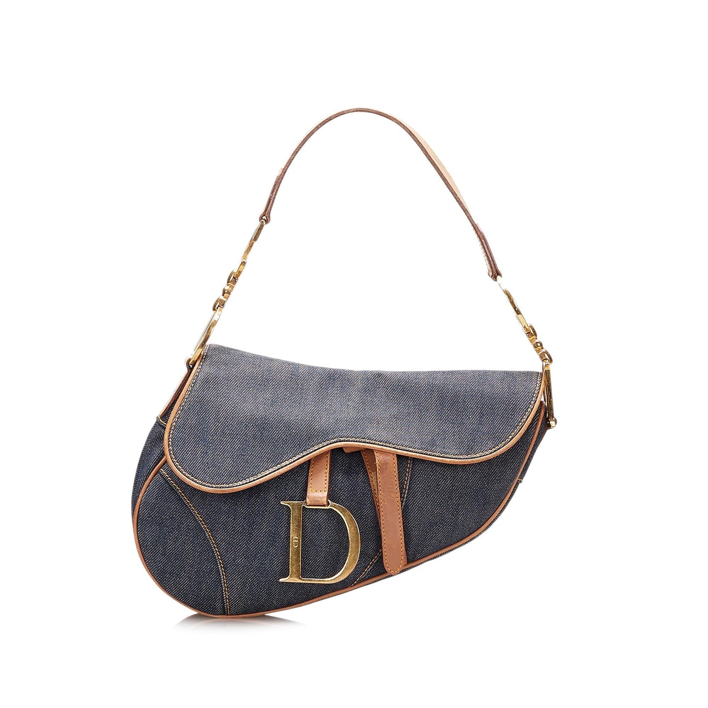 Dior Denim Saddle Bag (SHG-35483)