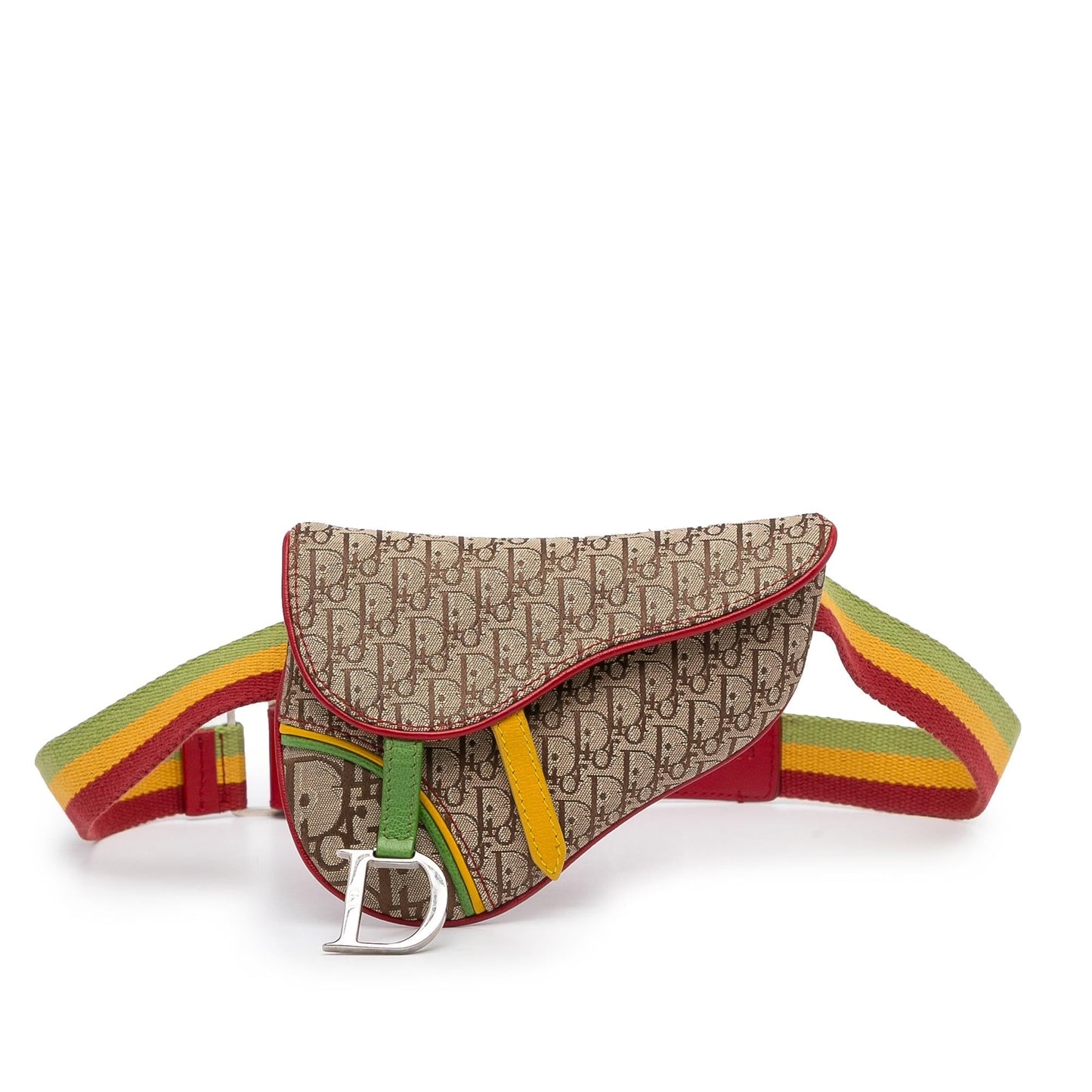 Dior Dior Oblique Saddle Rasta Belt Bag (SHG-MmiTQ4)