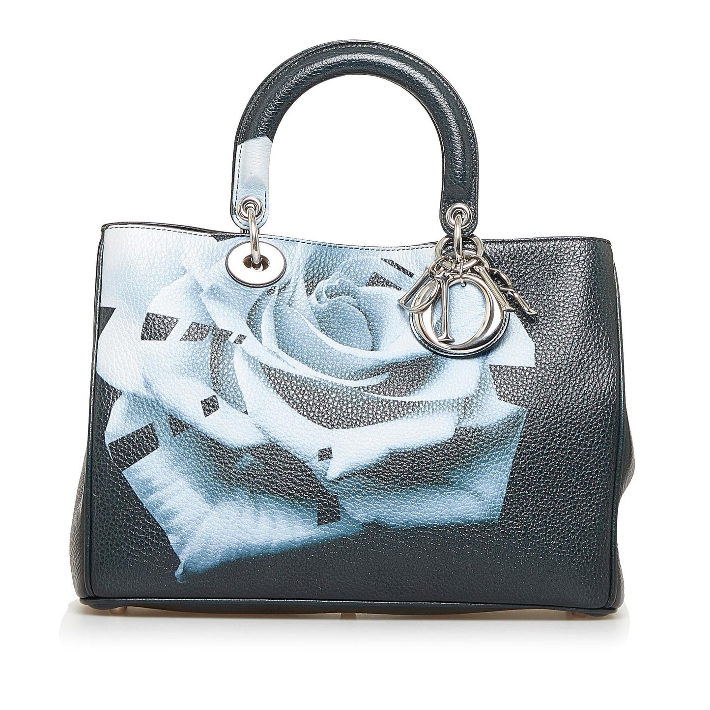 Dior Diorissimo Printed Leather Satchel (SHG-F6aI86)