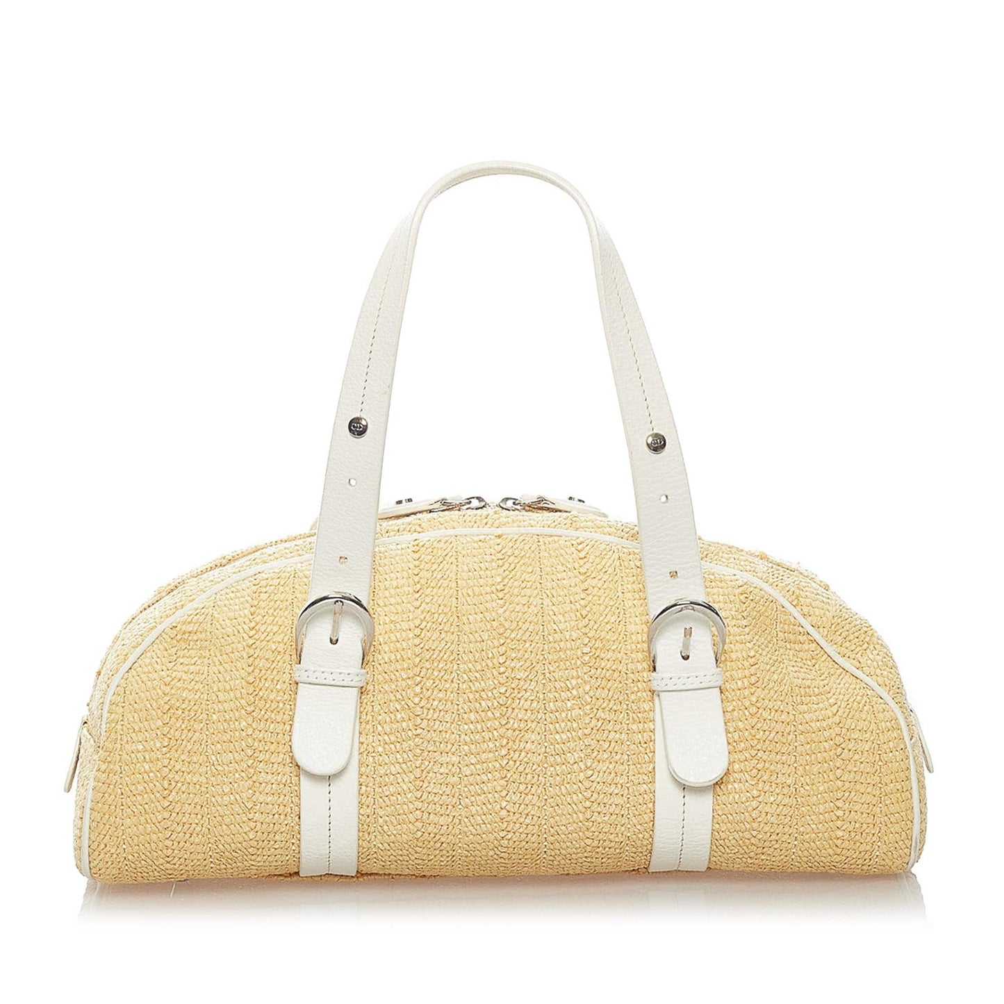 Dior Floral Raffia Handbag (SHG-33577)