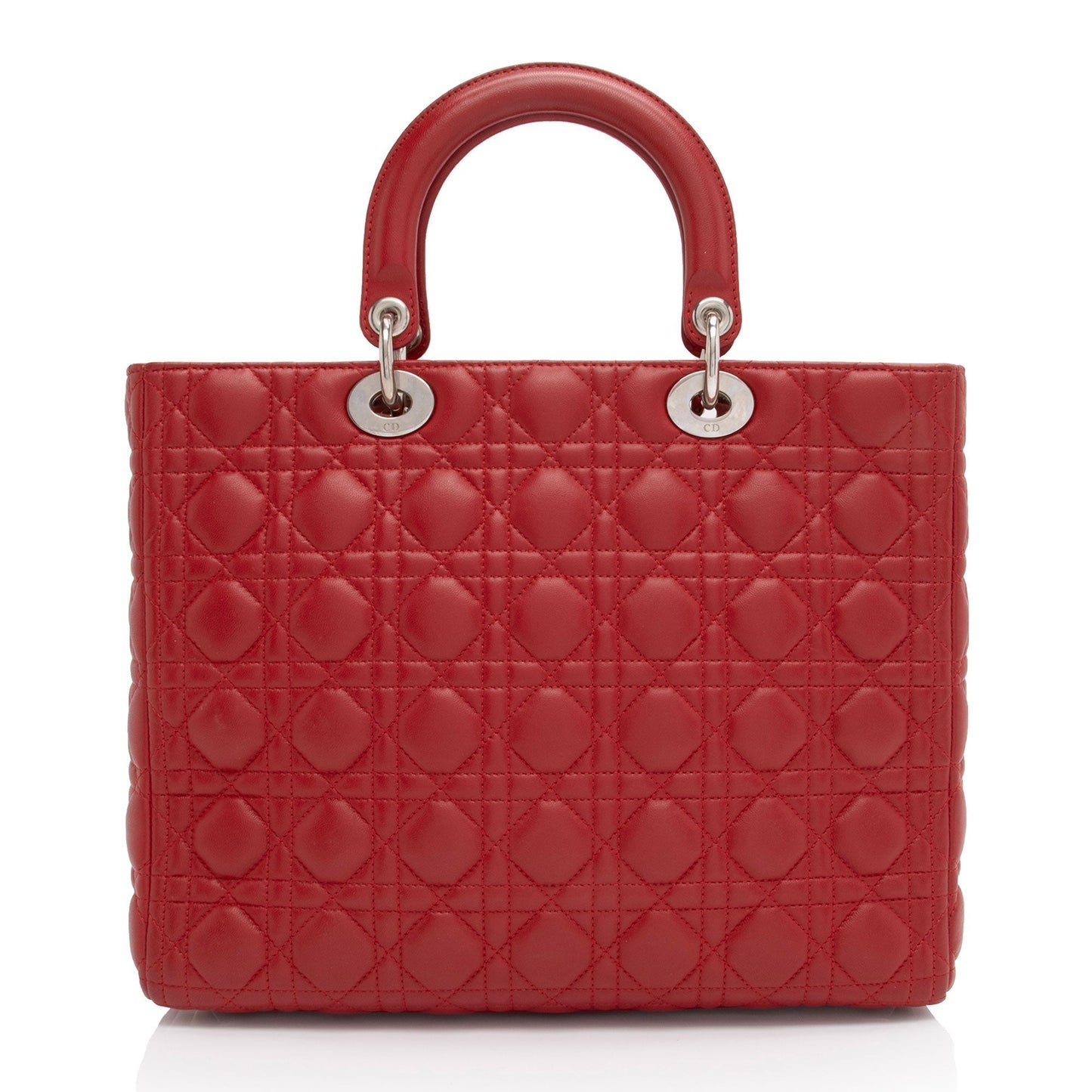 Dior Lambskin Lady Dior Large Tote (SHF-EoHgFY)