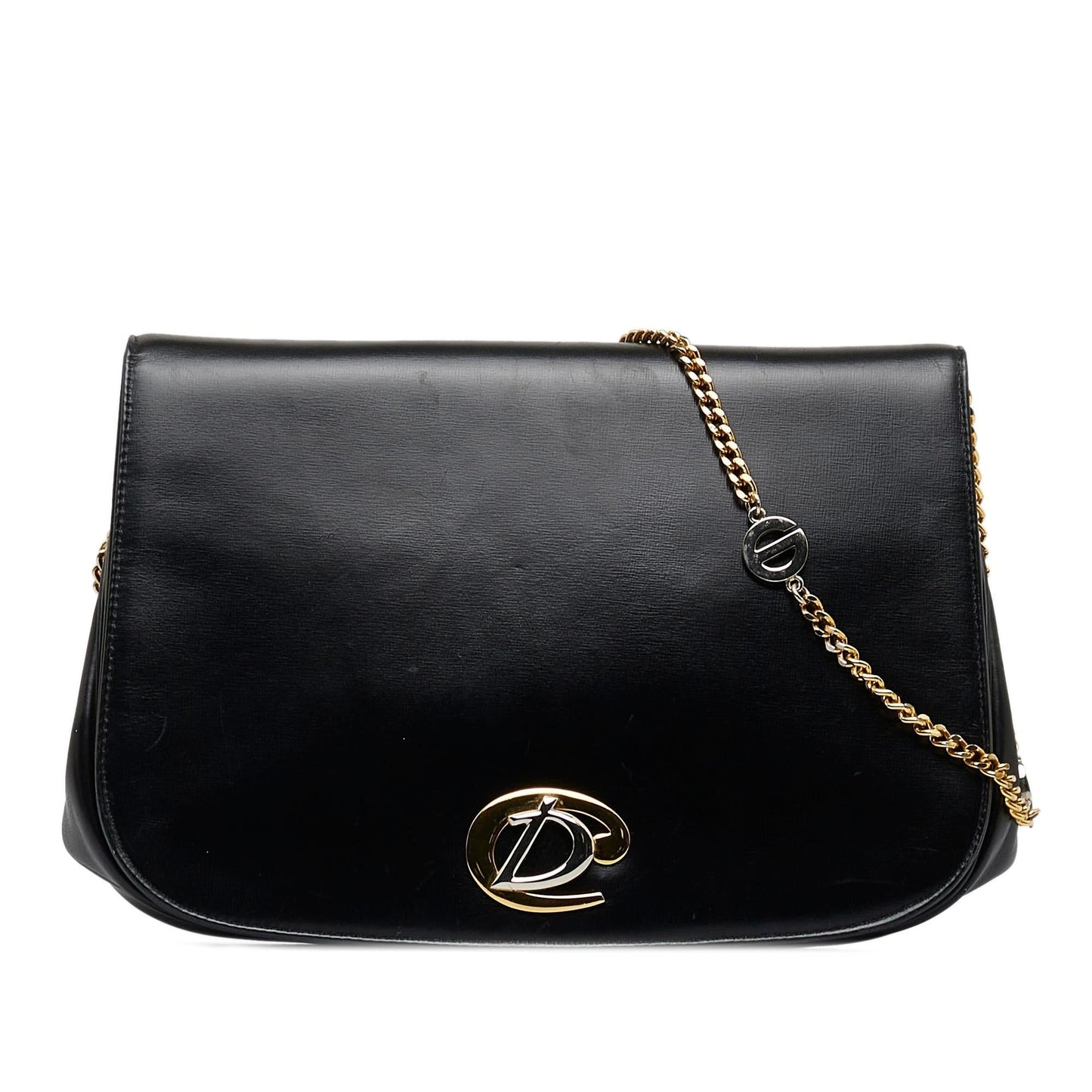 Dior Leather Chain Shoulder Bag (SHG-droYjG)