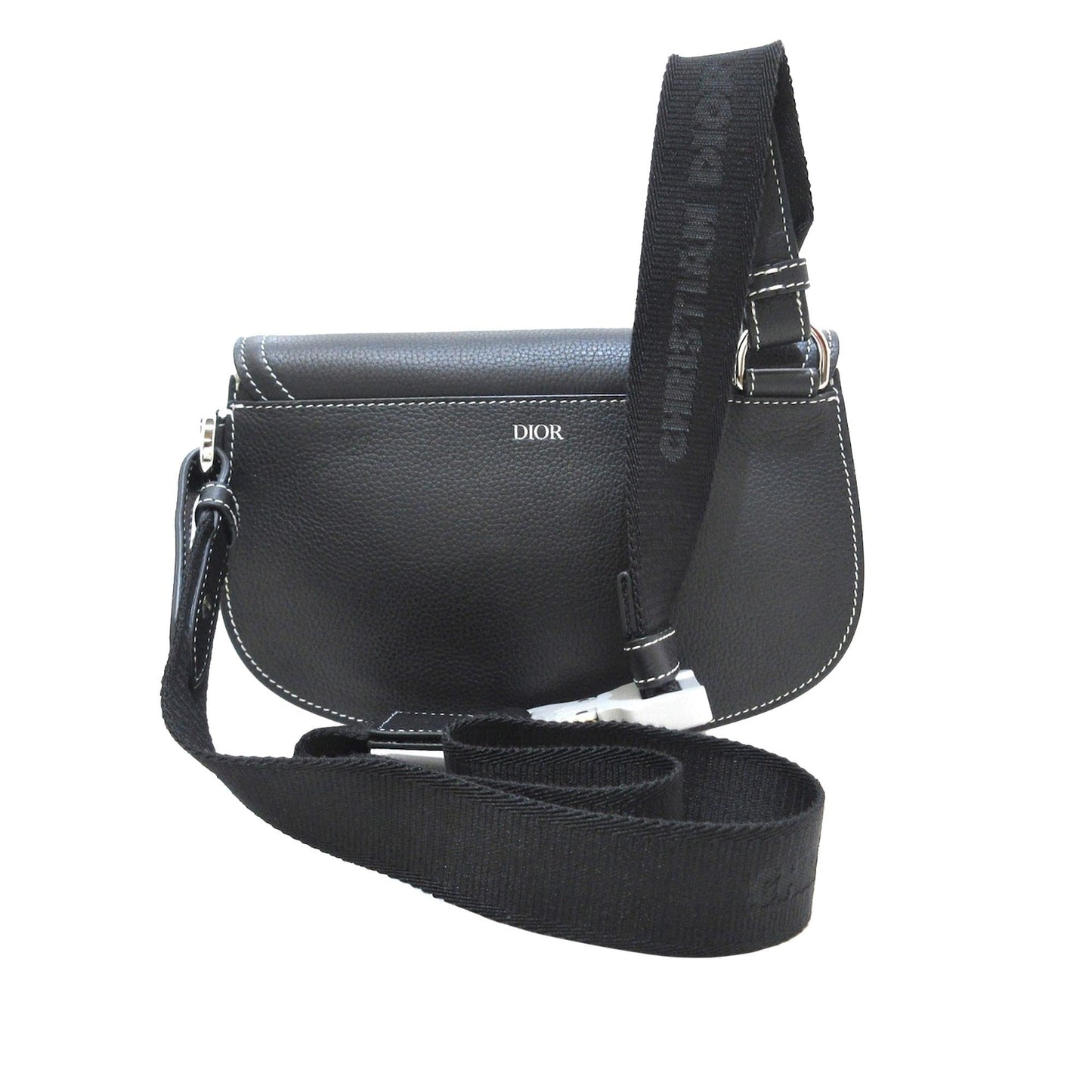 Dior Leather Saddle Messenger Bag (SHG-8mItQI)