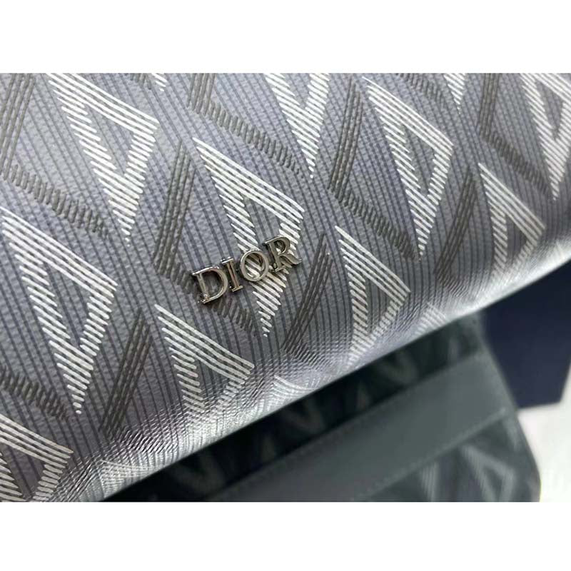 Dior Unisex CD Lingot 22 Bag Dior Gray CD Diamond Canvas