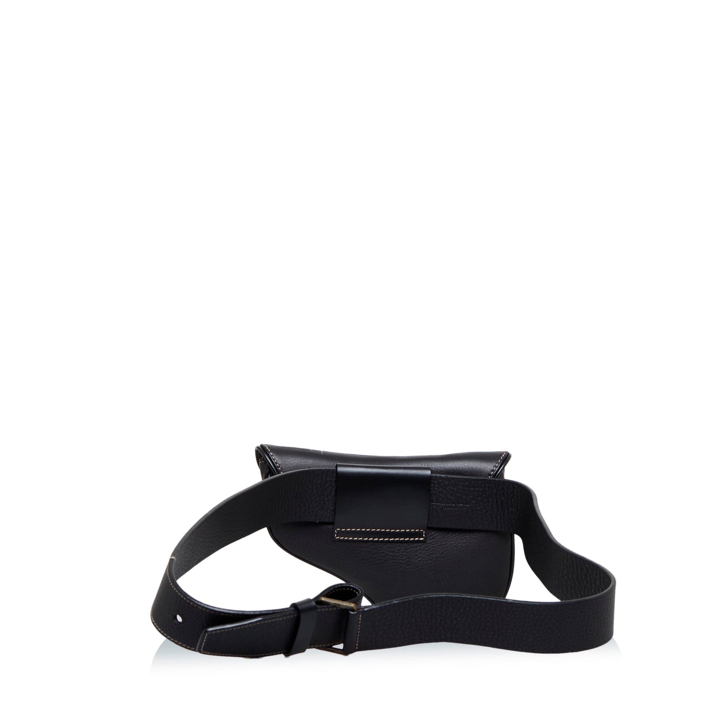 Dior Saddle Belt Bag Black Calfskin