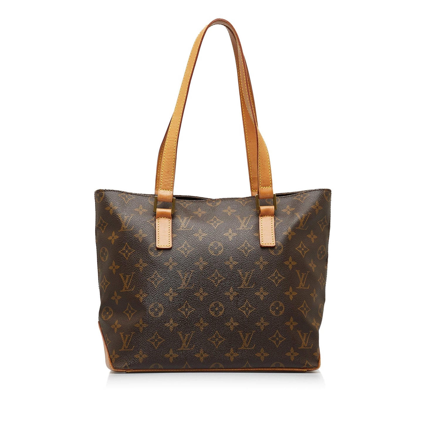 Brown Louis Vuitton Monogram Cabas Piano Tote Bag