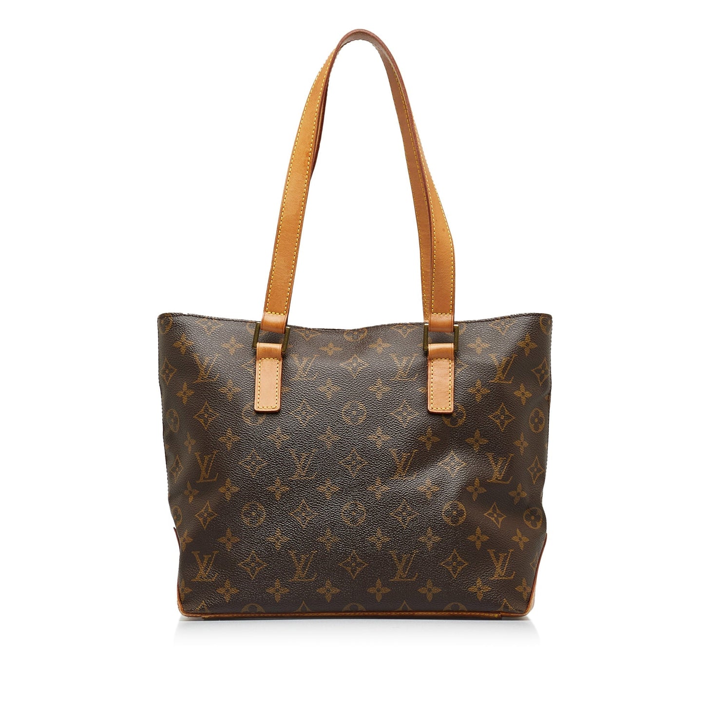 Brown Louis Vuitton Monogram Cabas Piano Tote Bag