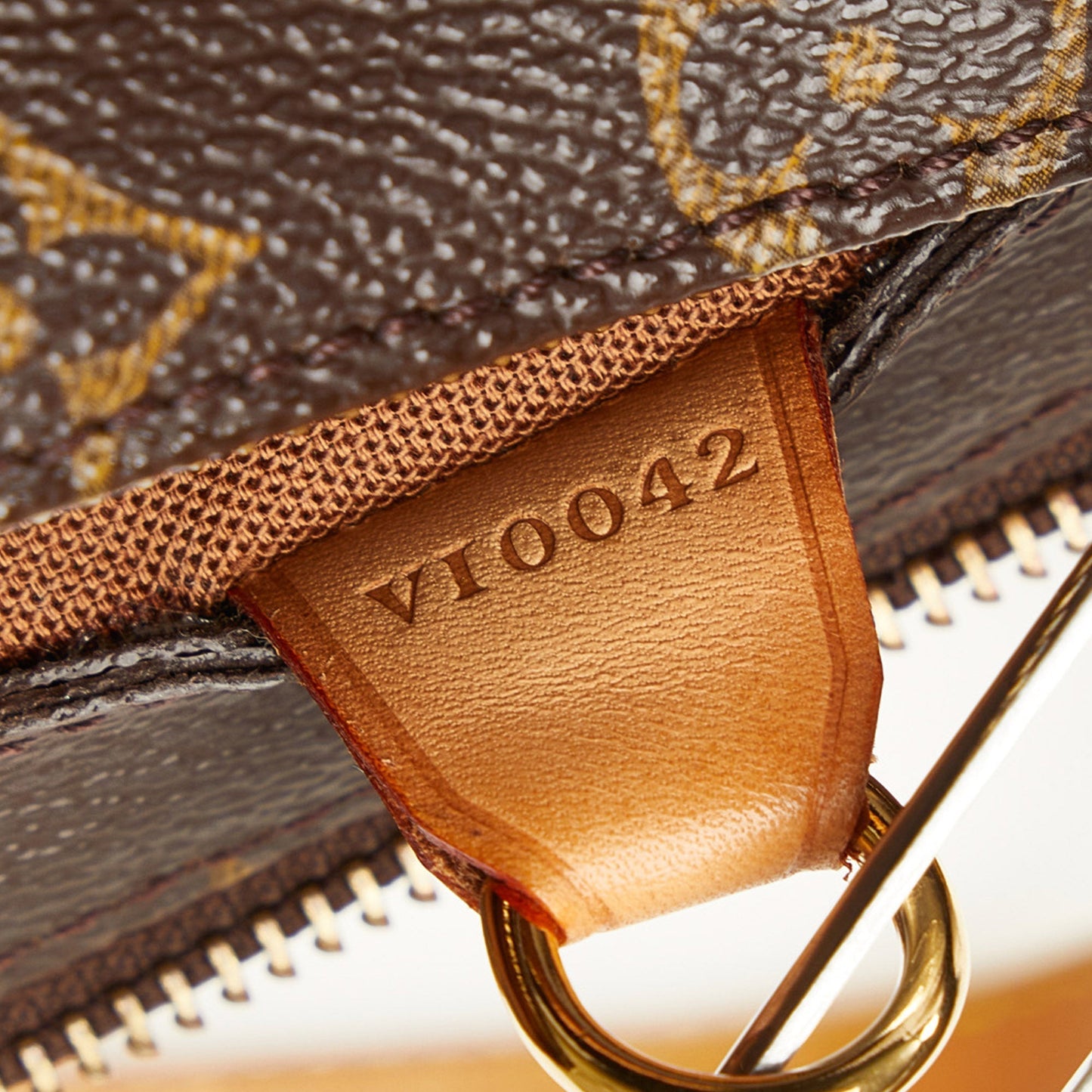 Brown Louis Vuitton Monogram Cabas Piano Tote Bag