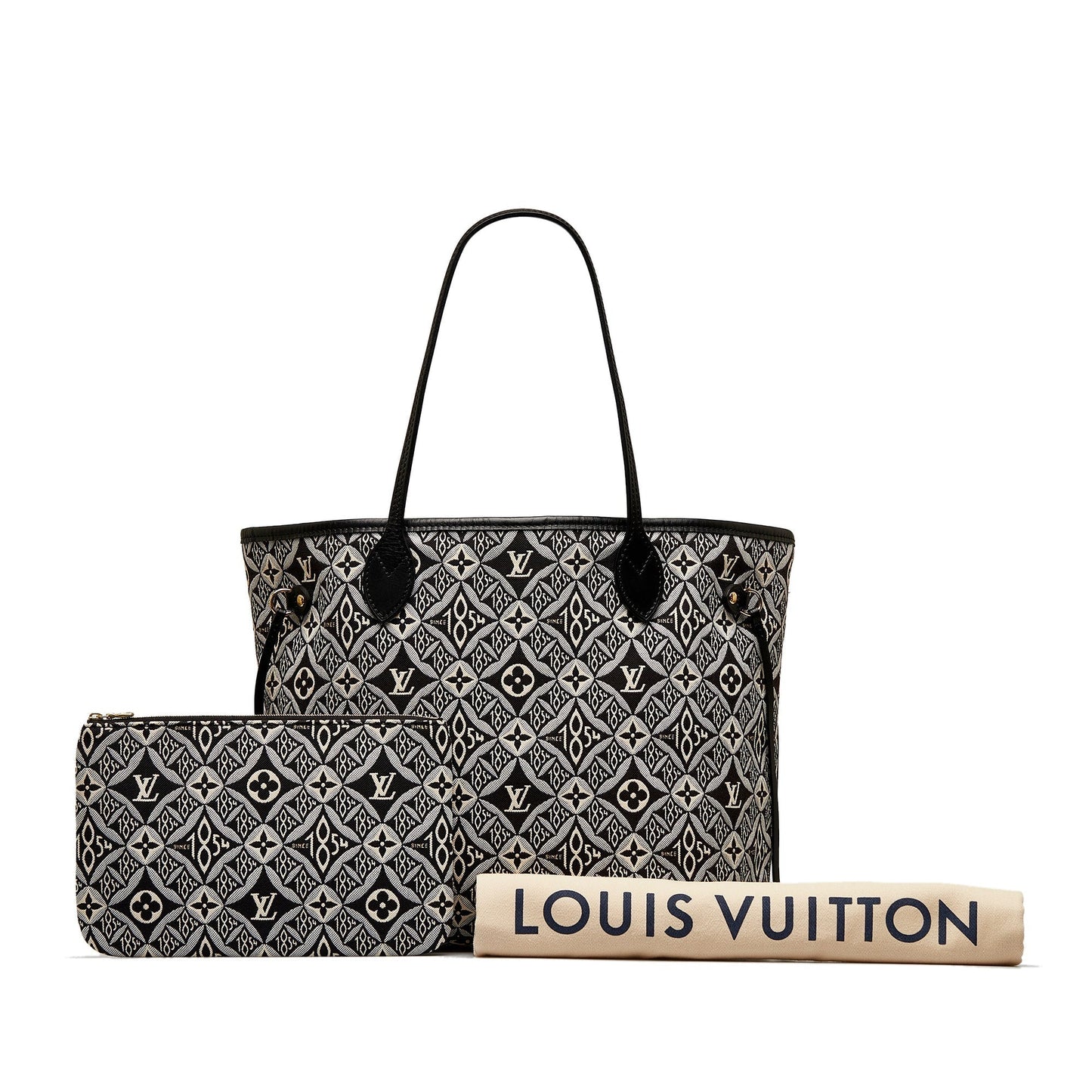 Brown Louis Vuitton Since 1854 Neverfull MM Tote Bag