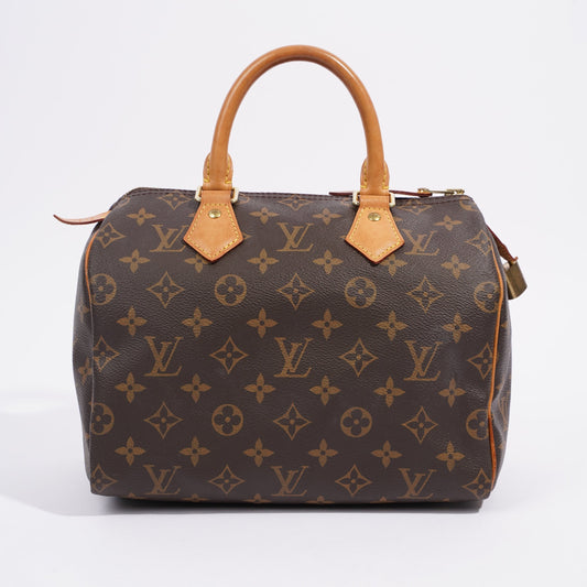 Louis Vuitton Speedy Monogram Coated Canvas 25