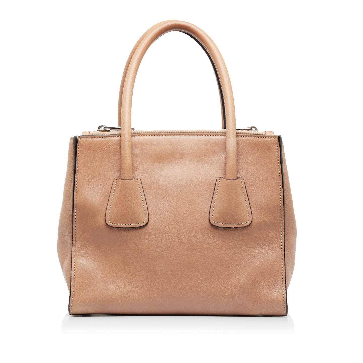 PRADA Glace Calf Twin Pocket Satchel