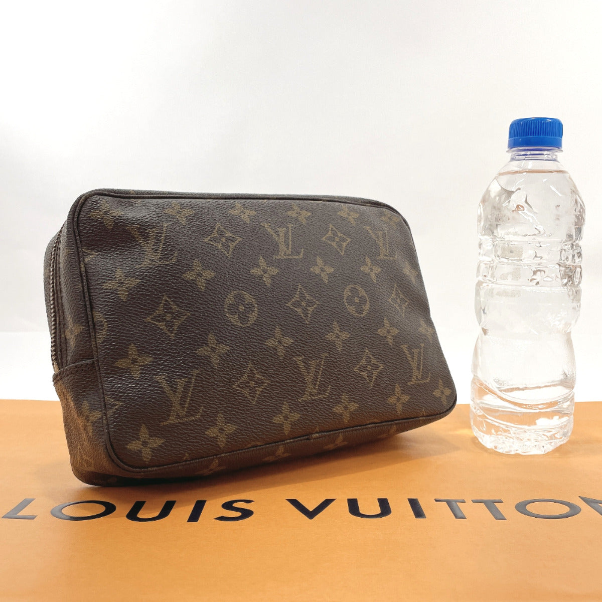 LOUIS VUITTON Pouch M47524 Truth Wallet 23 Monogram canvas Brown unisex Used