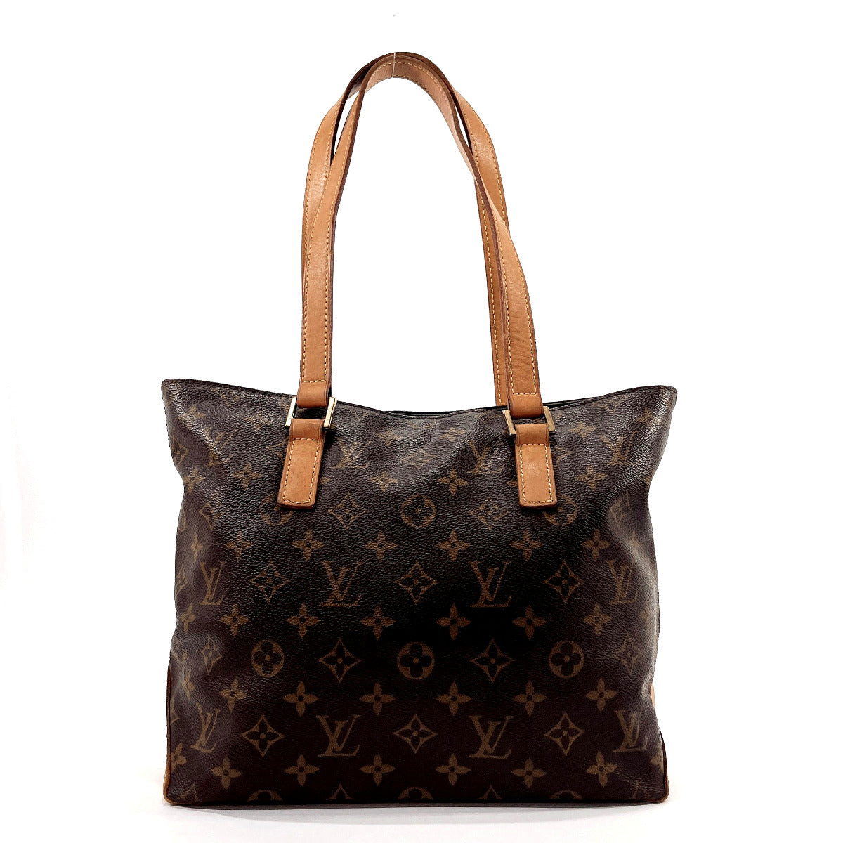 LOUIS VUITTON Tote Bag M51148 Cabas piano Monogram canvas Brown Women Used