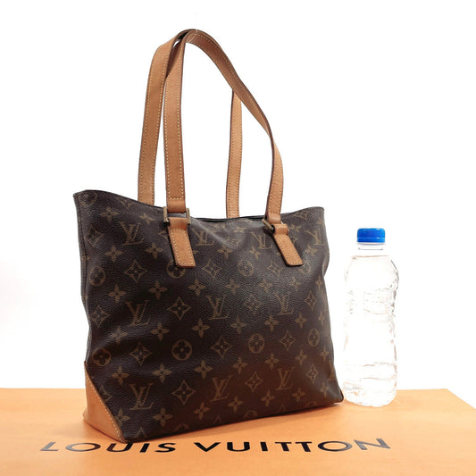 LOUIS VUITTON Tote Bag M51148 Cabas piano Monogram canvas Brown Women Used