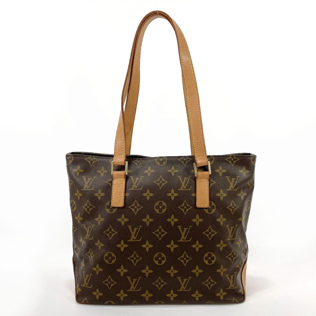 LOUIS VUITTON Tote Bag M51148 Cabas piano Monogram canvas Brown Women Used