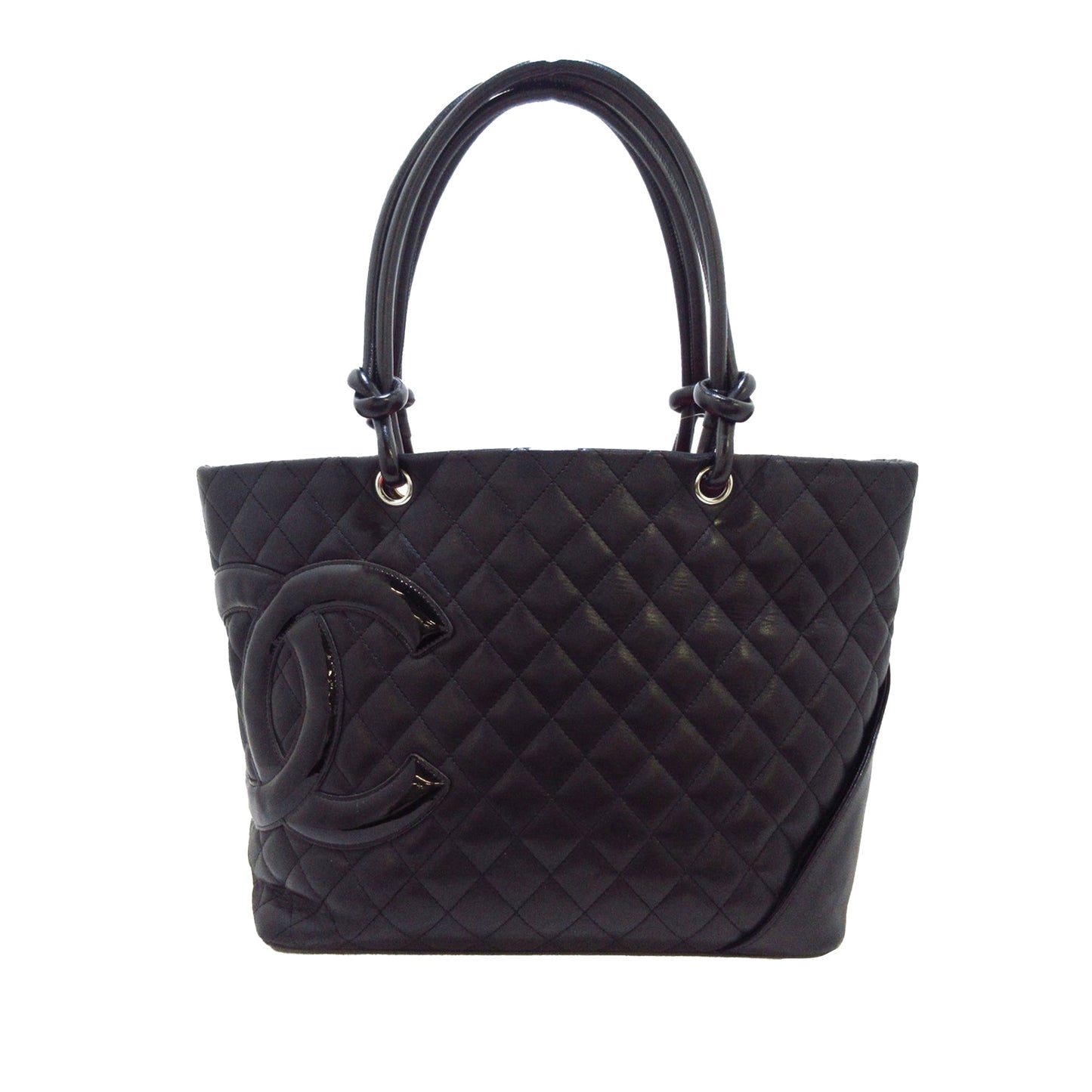 Black Chanel Large Cambon Ligne Tote