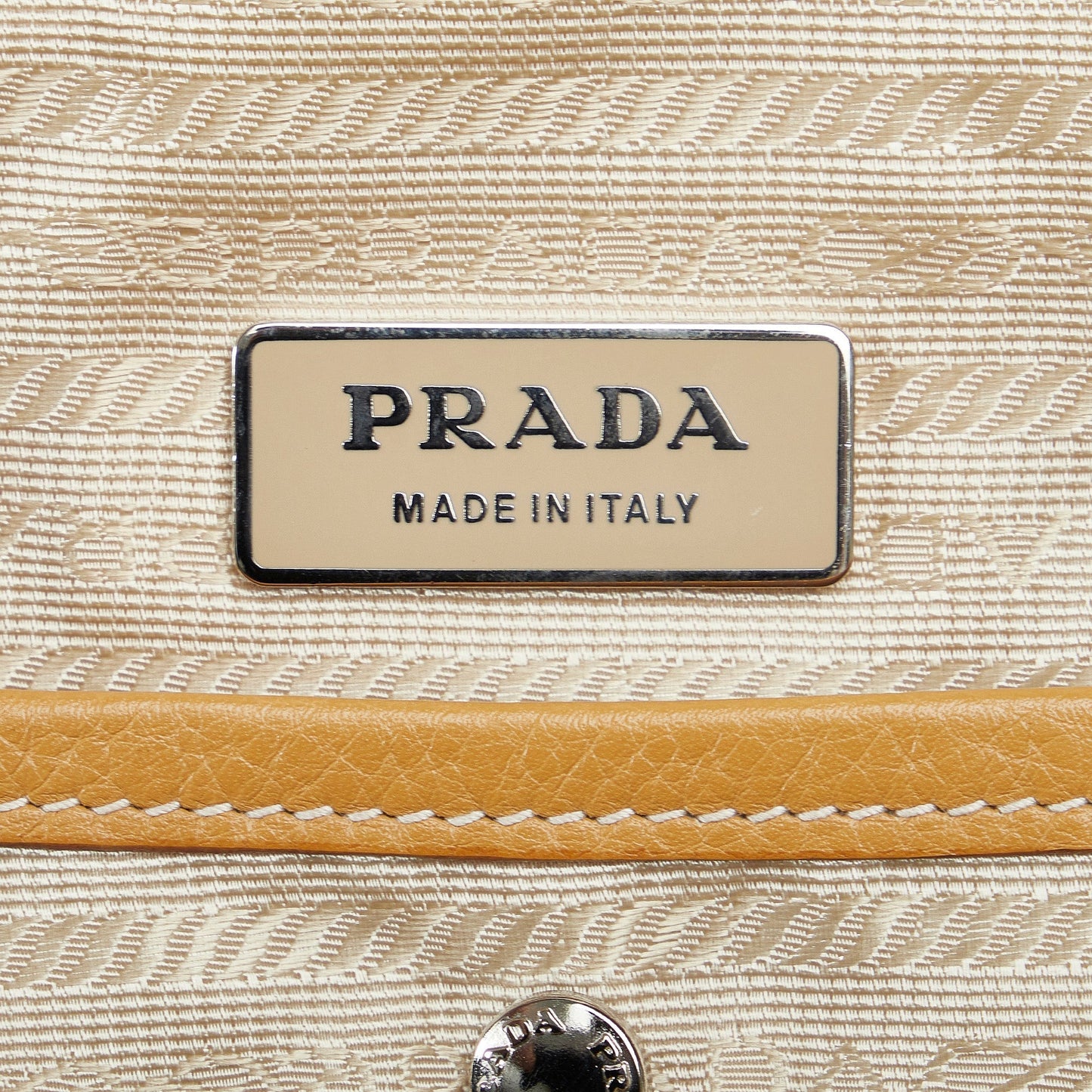 PRADA Leather Dome Bag