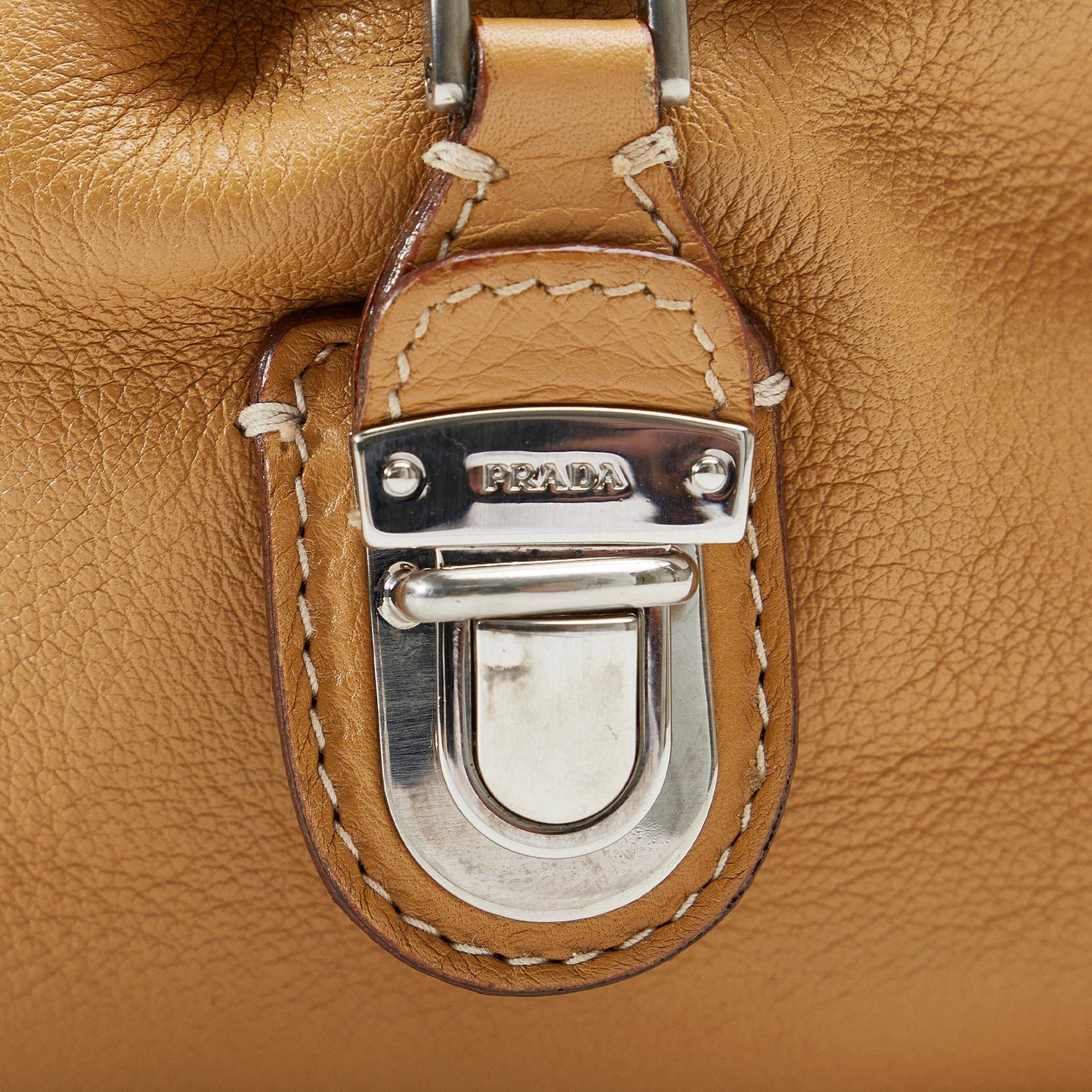 PRADA Leather Dome Bag