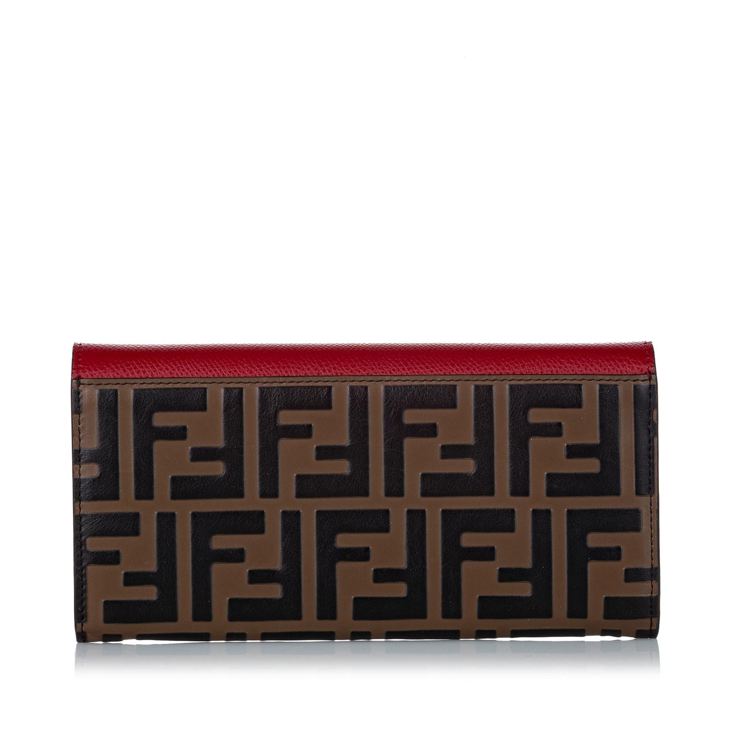 Fendi F is Fendi Zucca Leather Wallet on Chain (SHG-29267)