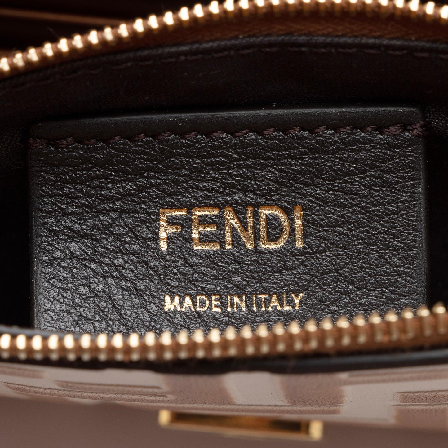 Fendi FF Embossed 1974 Wallet On Chain