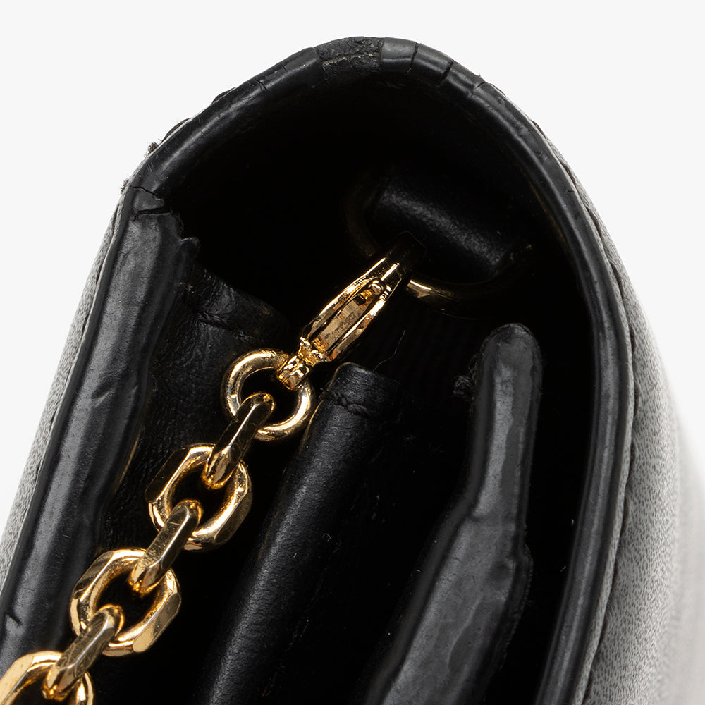 Fendi Leather Dotcom Wallet on Chain Bag (SHF-16298)