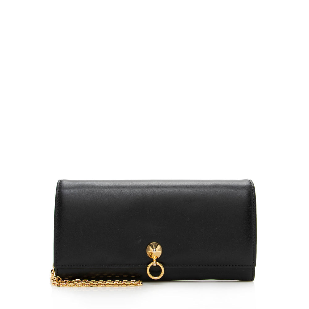 Fendi Leather Dotcom Wallet on Chain Bag