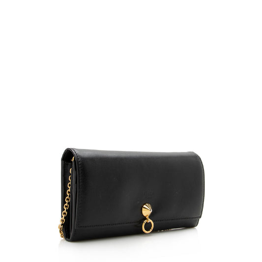 Fendi Leather Dotcom Wallet on Chain Bag (SHF-16298)