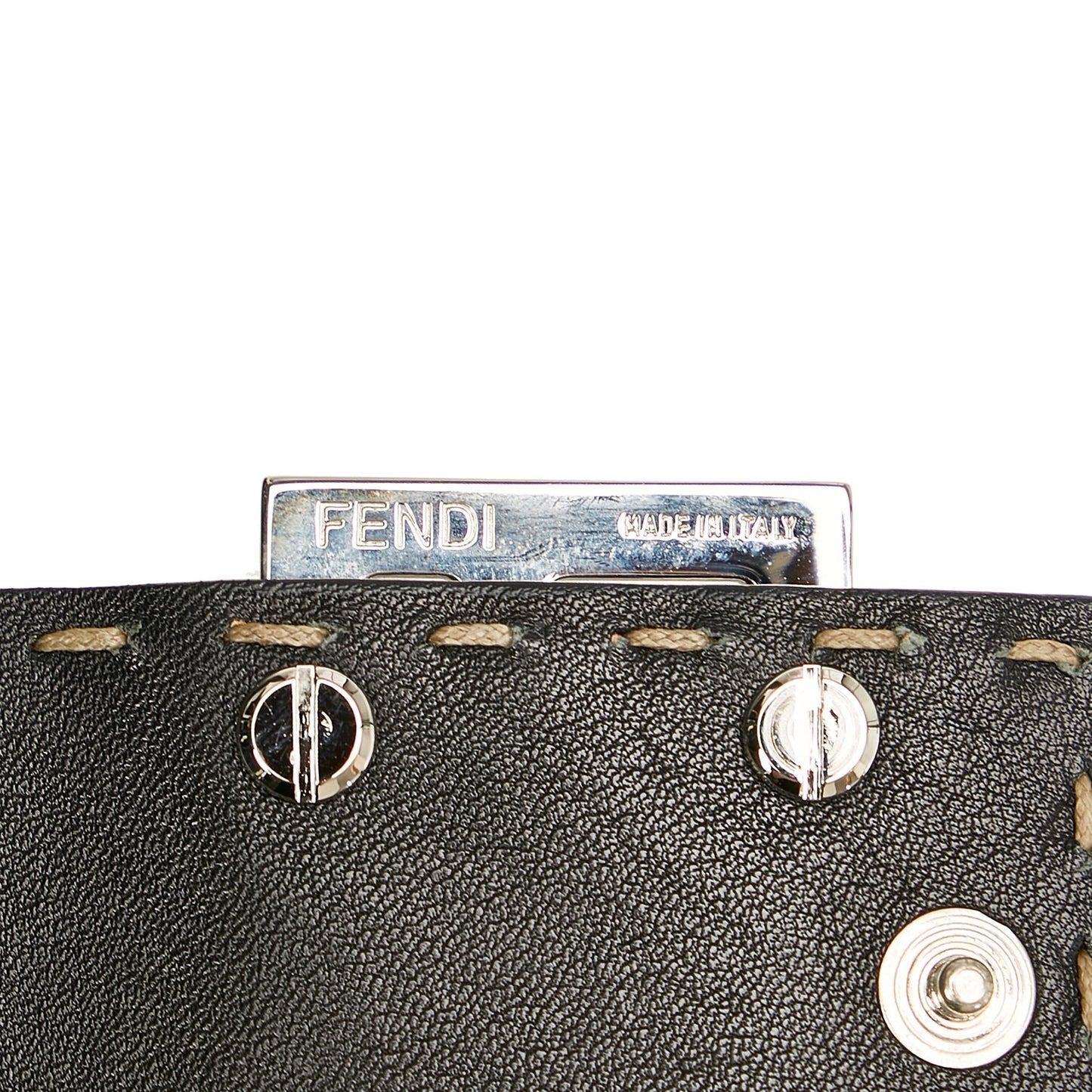 Fendi Selleria Leather Long Wallet